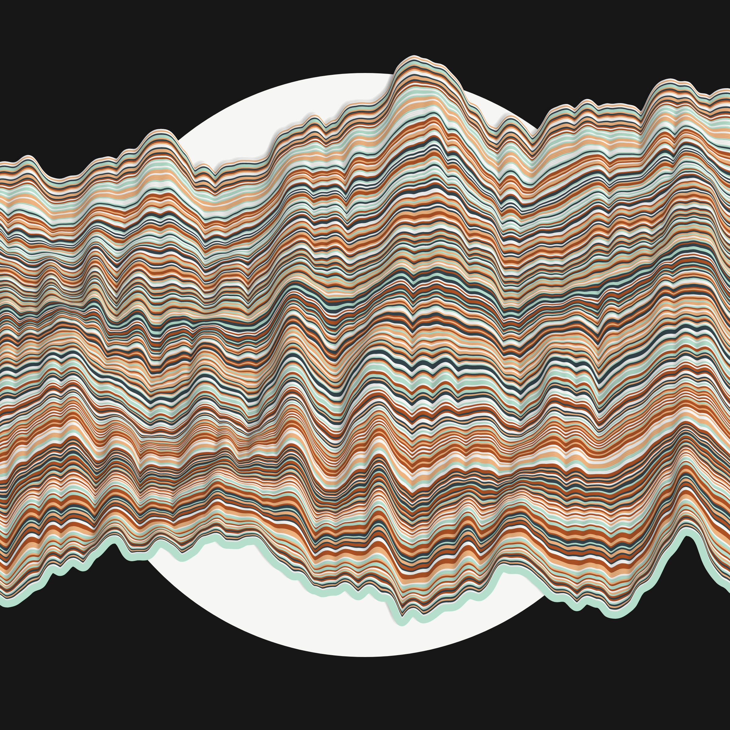 Art Blocks - Art Blocks v2 - Apparitions #1020 - NFT # 28001020