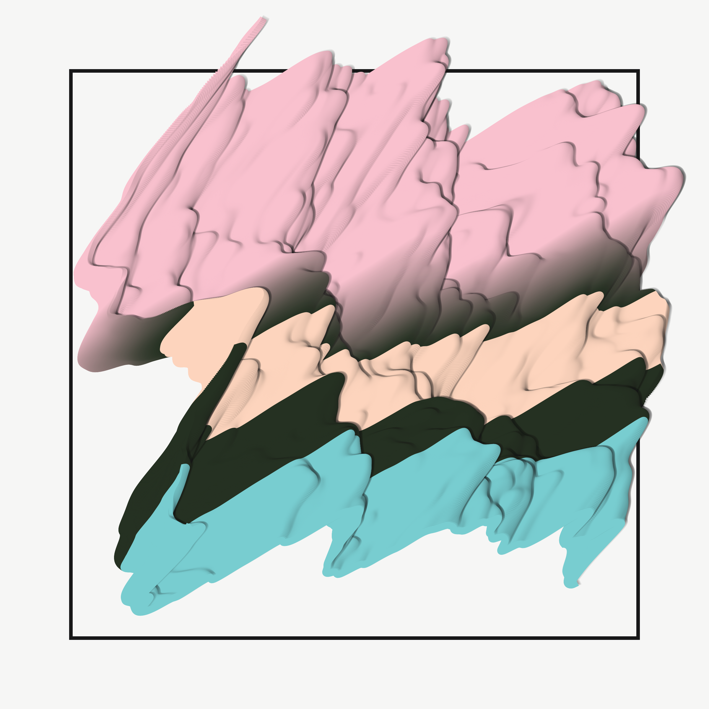 Art Blocks - Art Blocks v2 - Apparitions #1022 - NFT # 28001022