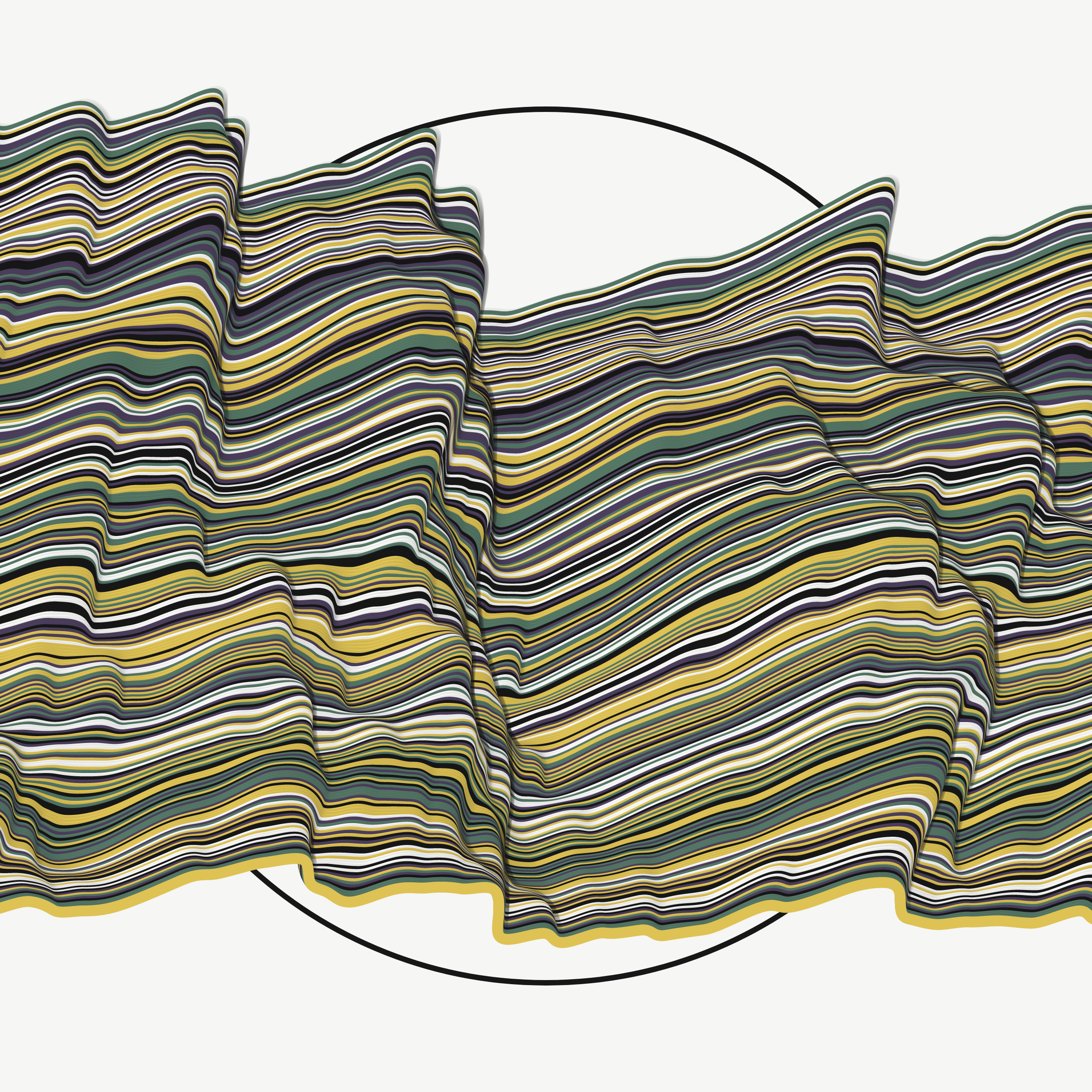 Art Blocks - Art Blocks v2 - Apparitions #1024 - NFT # 28001024