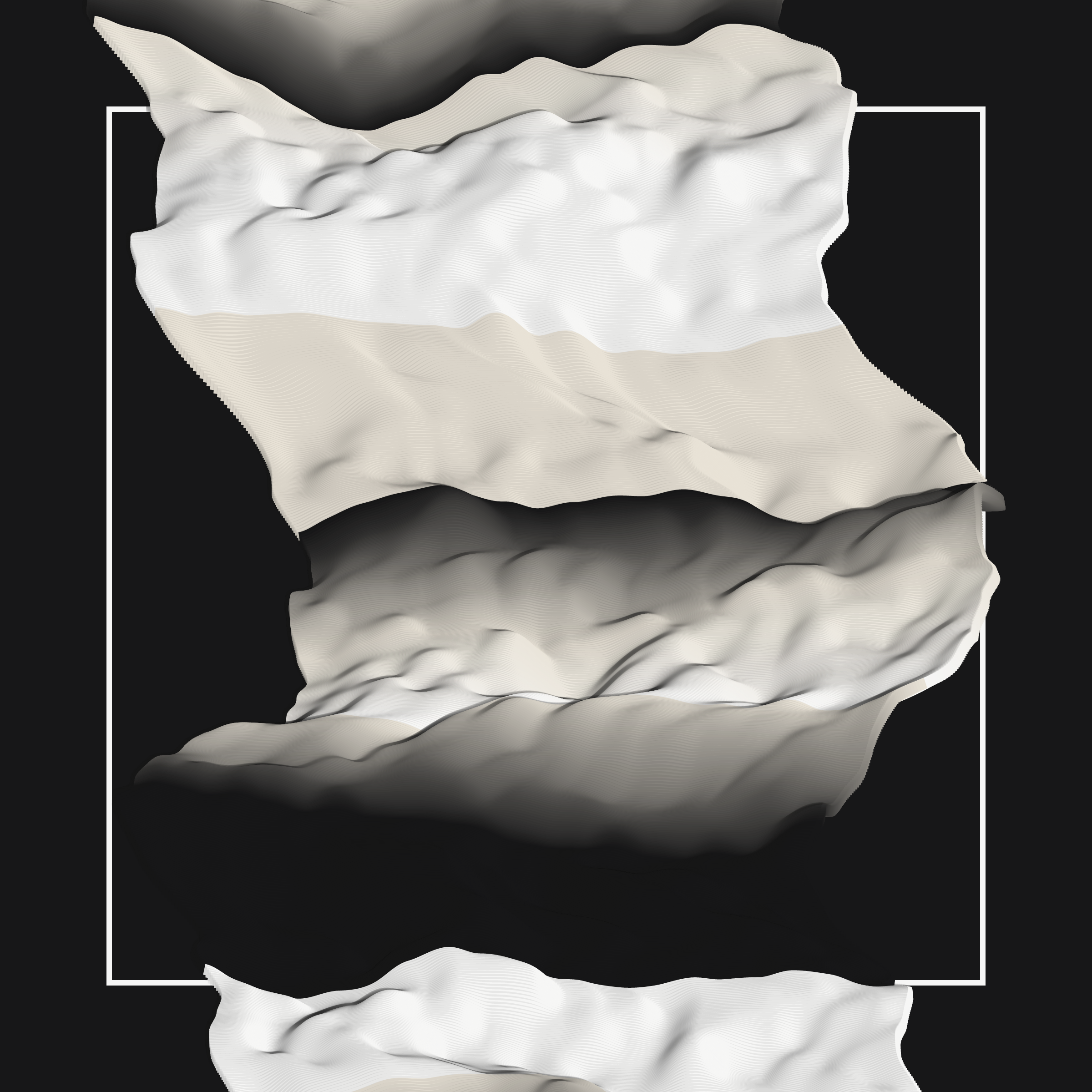 Art Blocks - Art Blocks v2 - Apparitions #1033 - NFT # 28001033