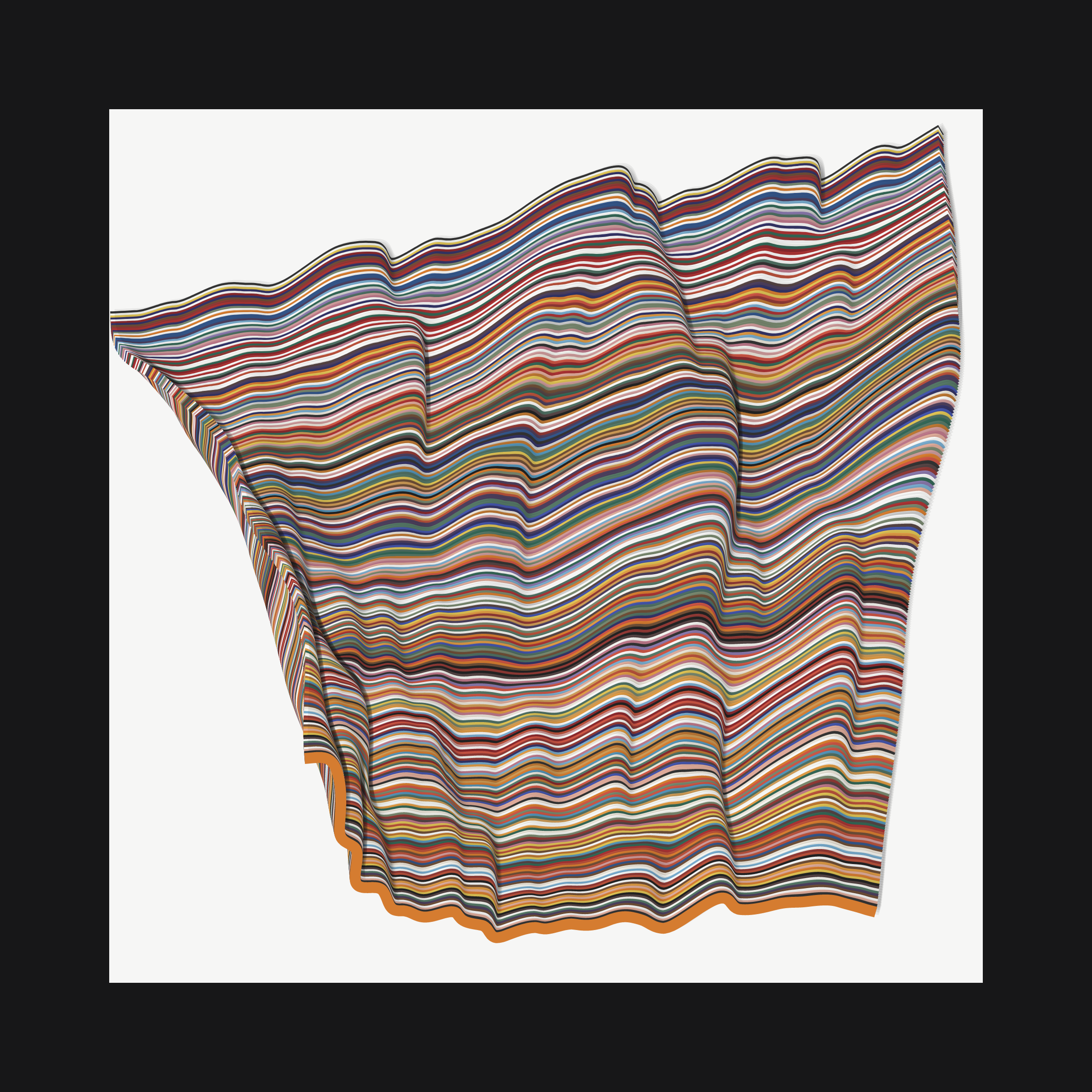 Art Blocks - Art Blocks v2 - Apparitions #1039 - NFT # 28001039