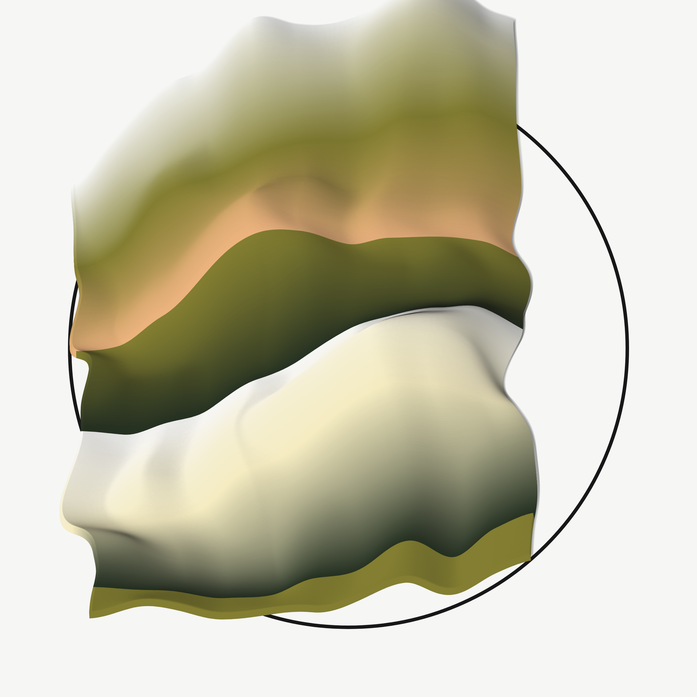 Art Blocks - Art Blocks v2 - Apparitions #1043 - NFT # 28001043