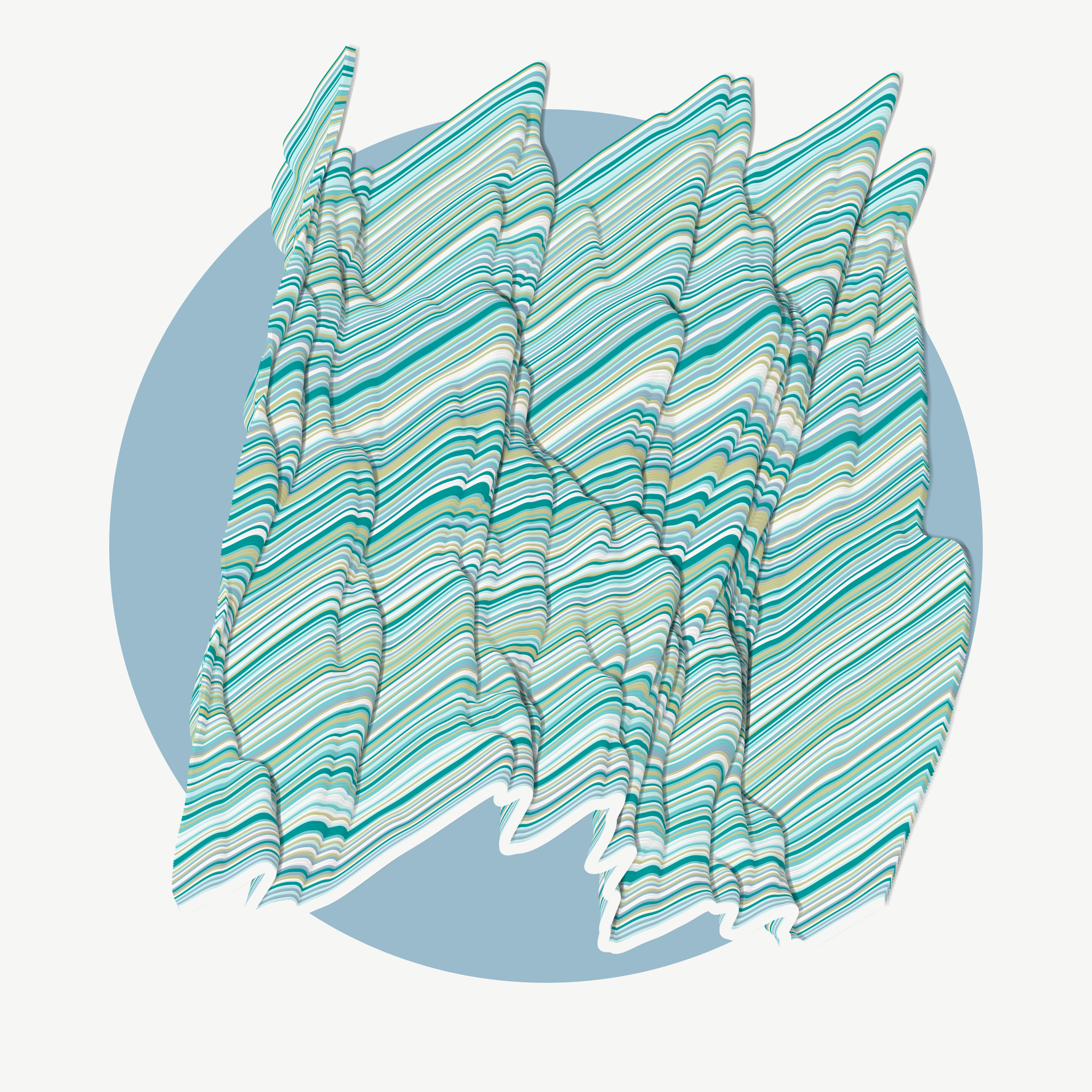 Art Blocks - Art Blocks v2 - Apparitions #1071 - NFT # 28001071