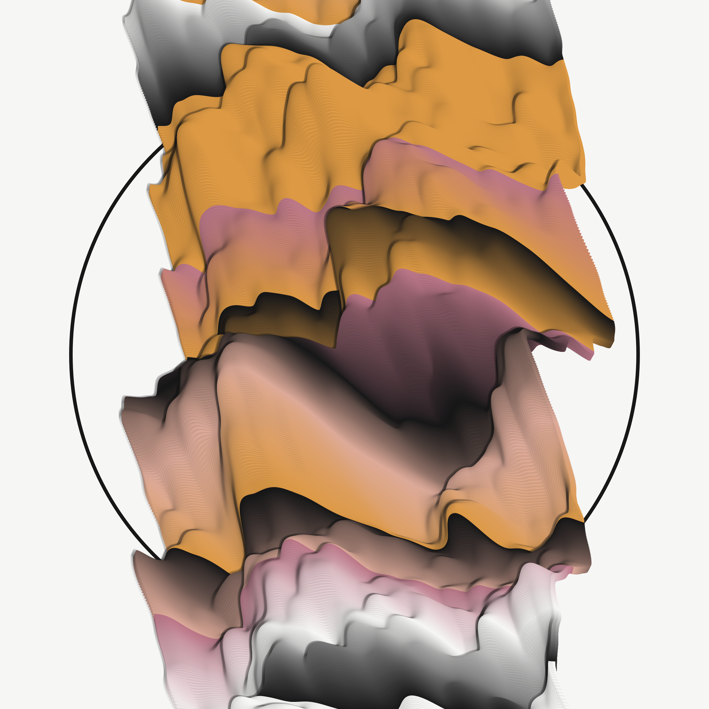 Art Blocks - Art Blocks v2 - Apparitions #1072 - NFT # 28001072