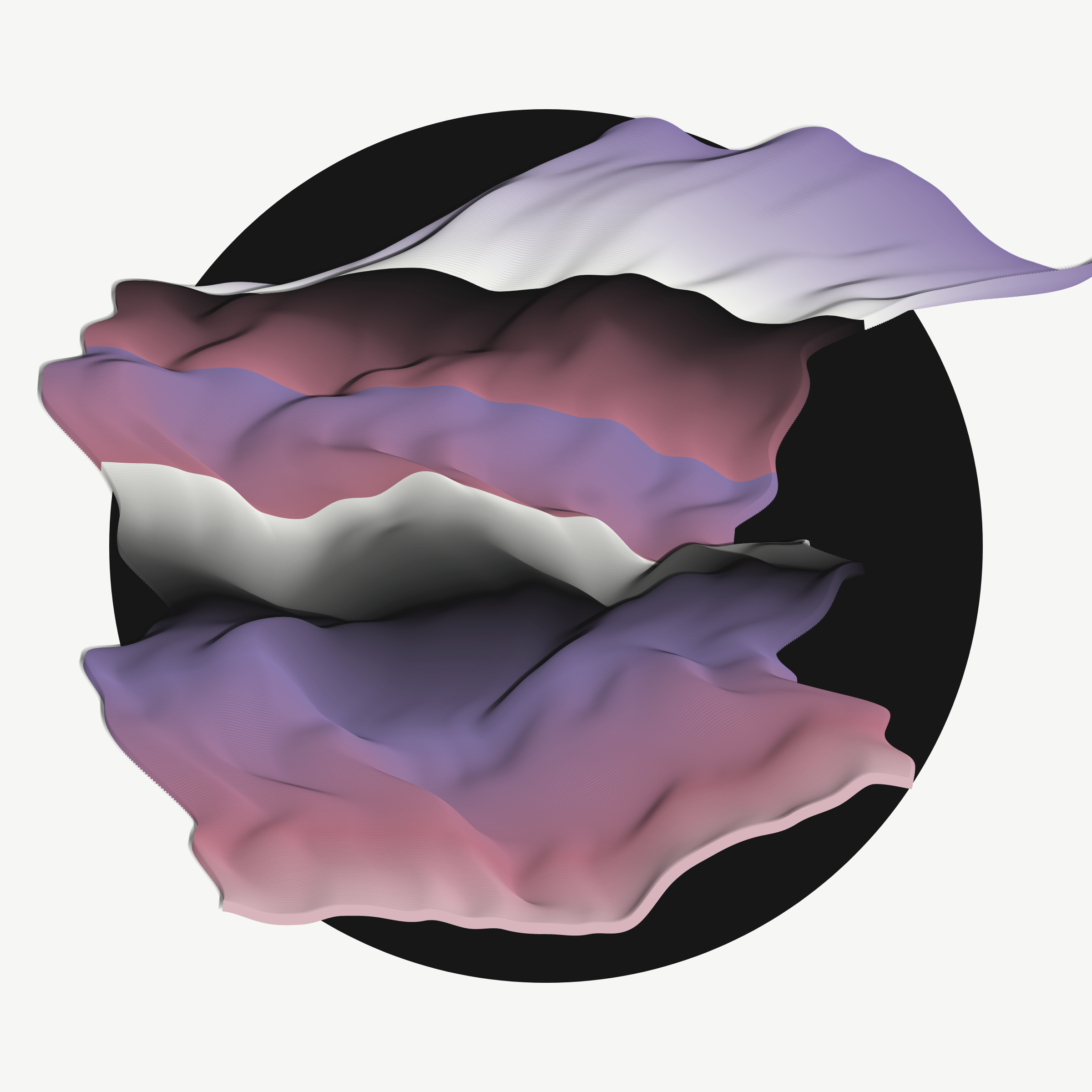 Art Blocks - Art Blocks v2 - Apparitions #1075 - NFT # 28001075