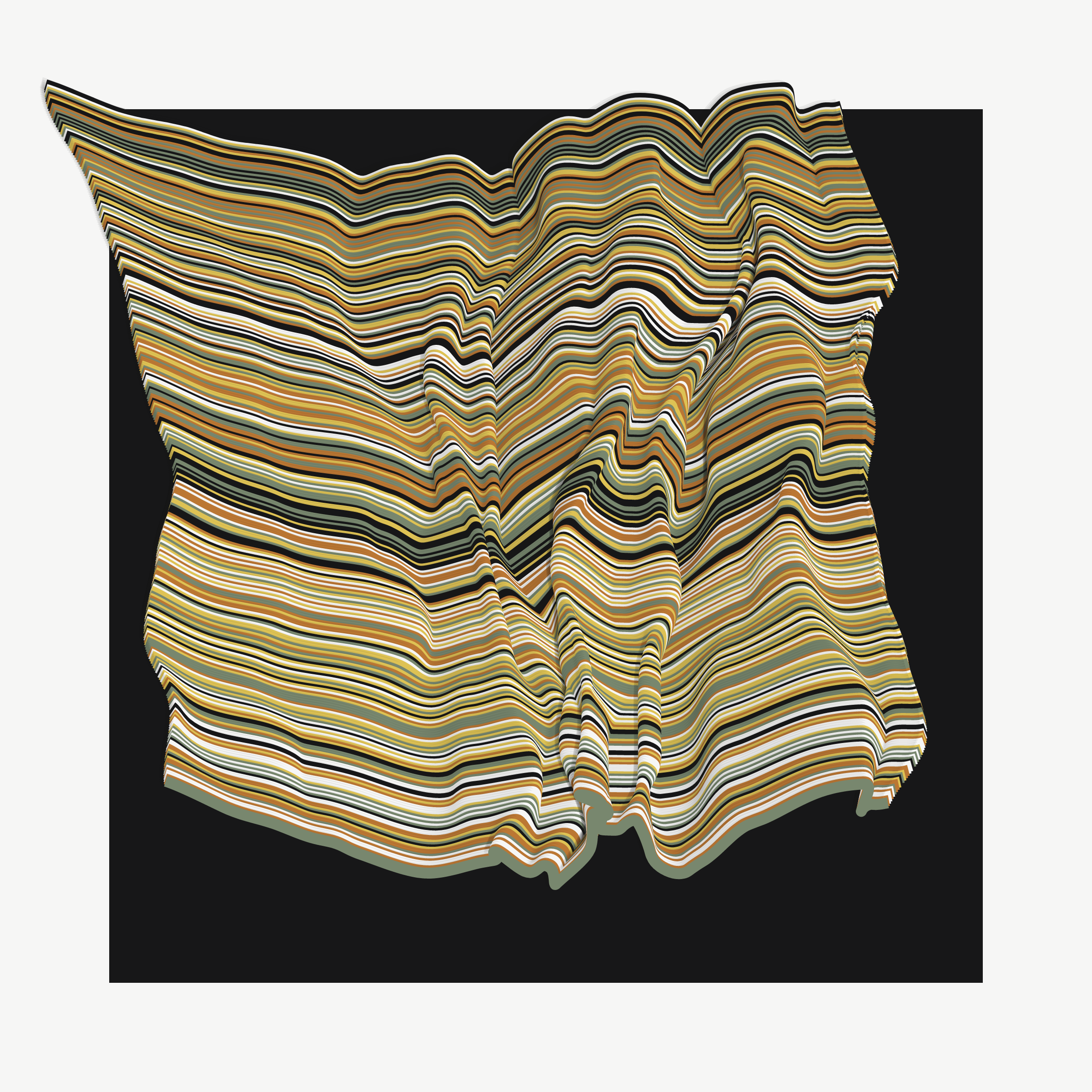 Art Blocks - Art Blocks v2 - Apparitions #1086 - NFT # 28001086