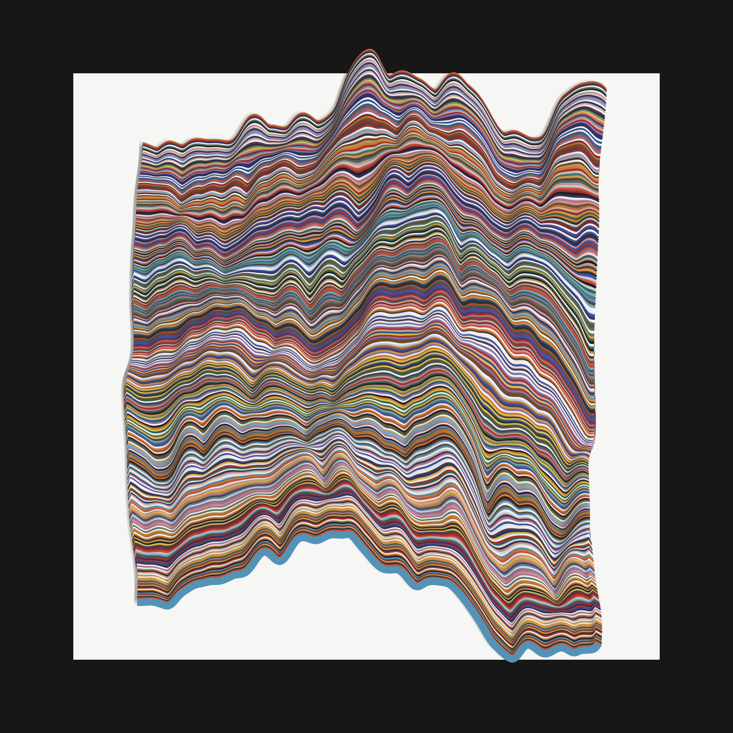 Art Blocks - Art Blocks v2 - Apparitions #1108 - NFT # 28001108