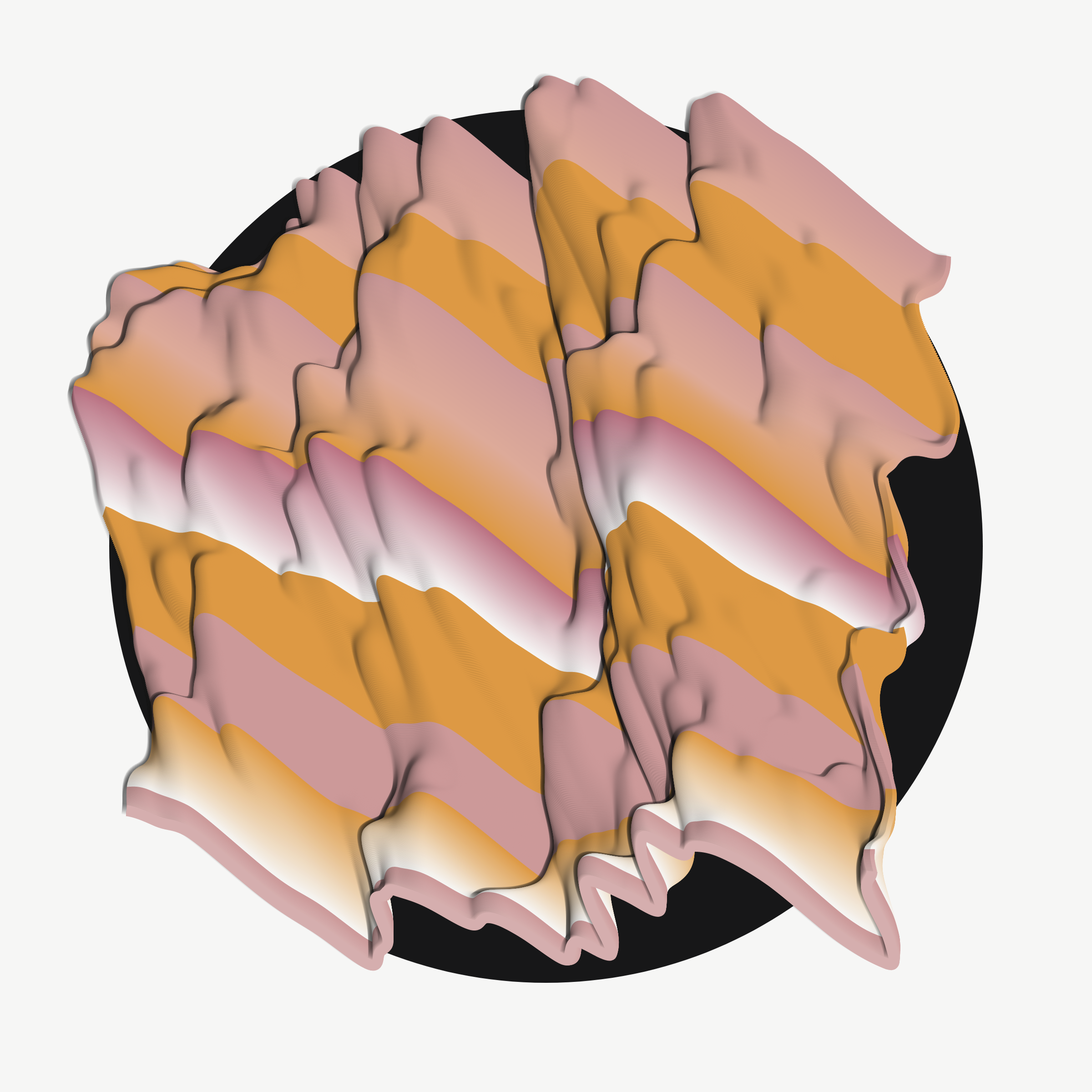 Art Blocks - Art Blocks v2 - Apparitions #1110 - NFT # 28001110