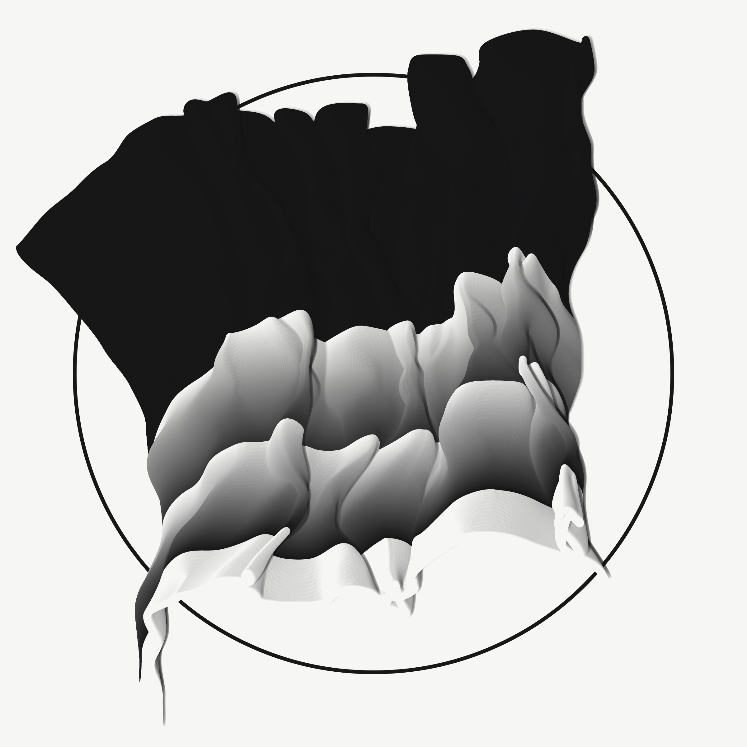 Art Blocks - Art Blocks v2 - Apparitions #1114 - NFT # 28001114