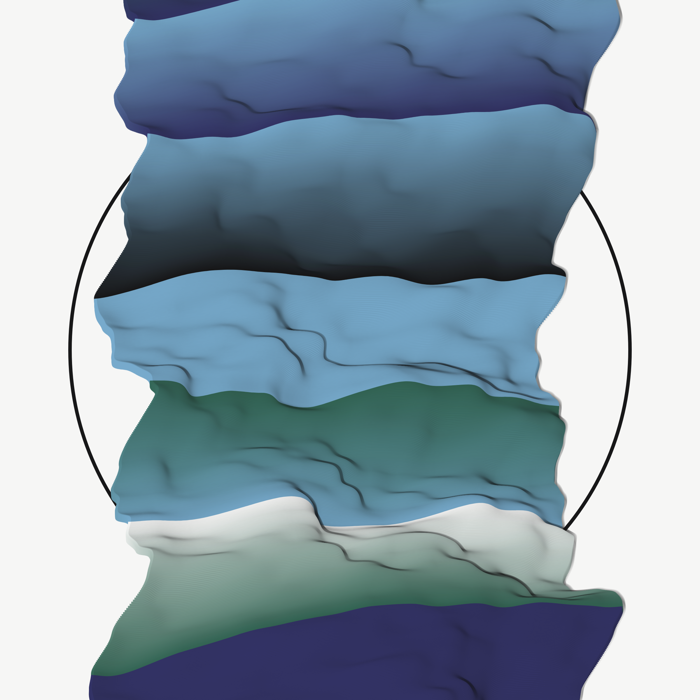 Art Blocks - Art Blocks v2 - Apparitions #1116 - NFT # 28001116