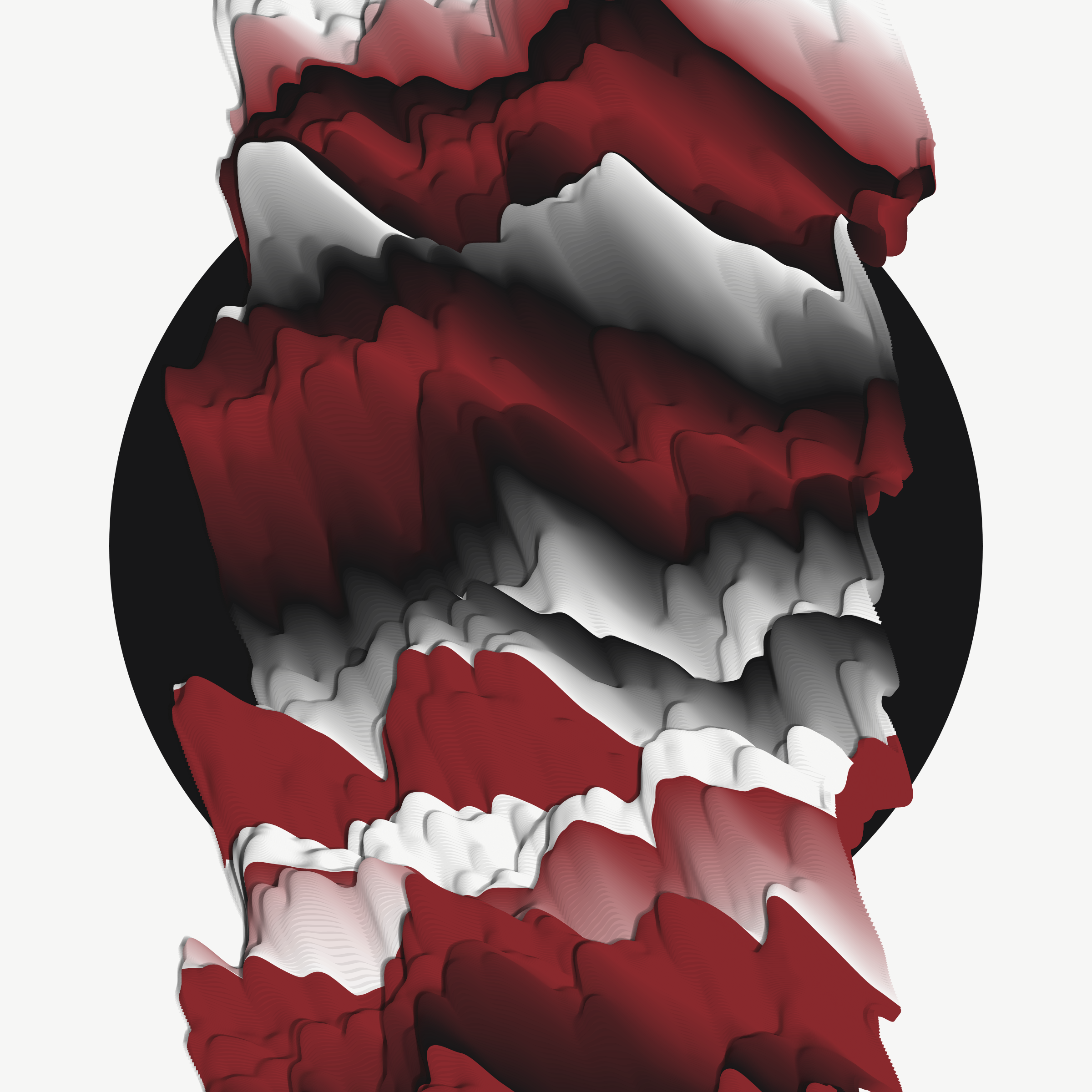 Art Blocks - Art Blocks v2 - Apparitions #1129 - NFT # 28001129