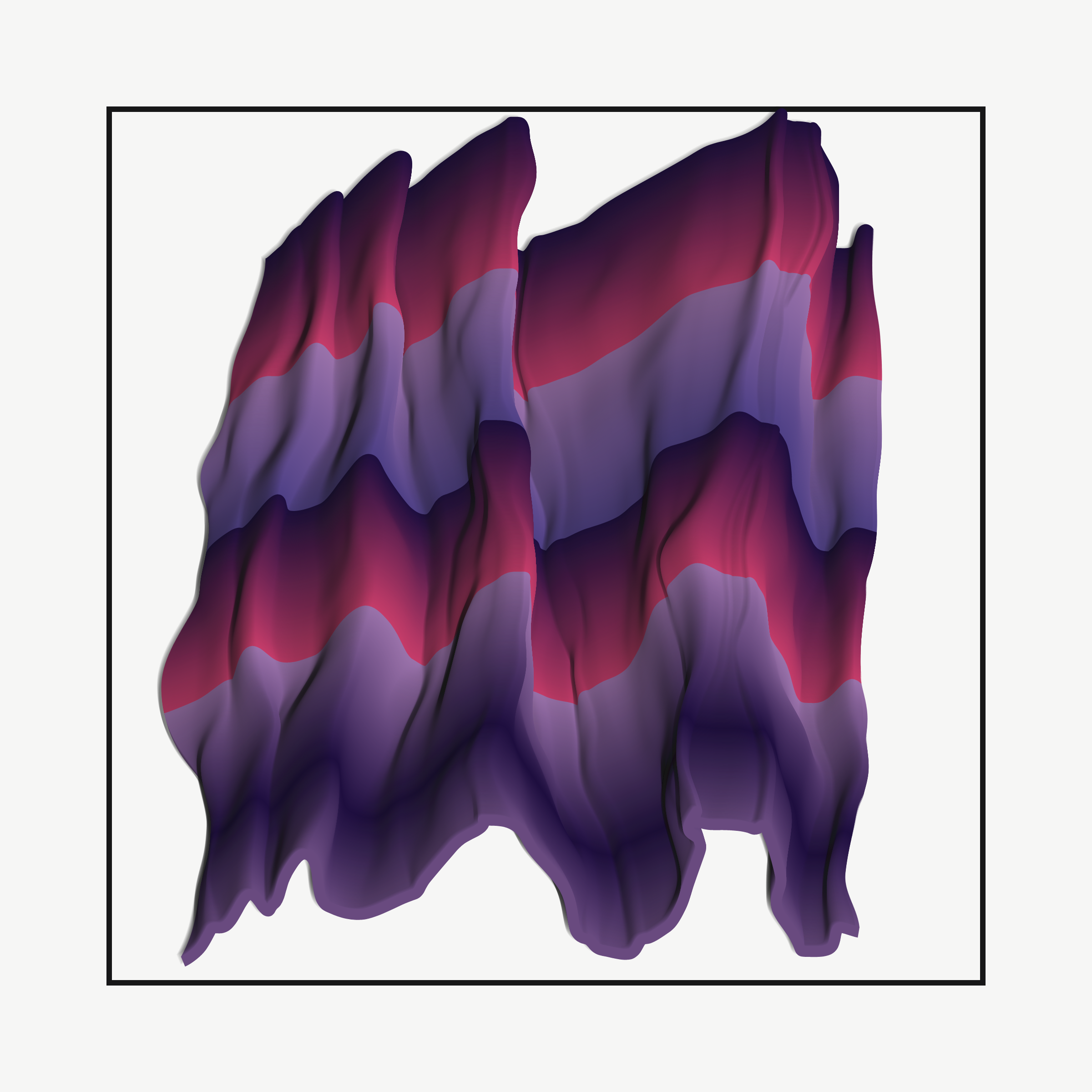 Art Blocks - Art Blocks v2 - Apparitions #1131 - NFT # 28001131