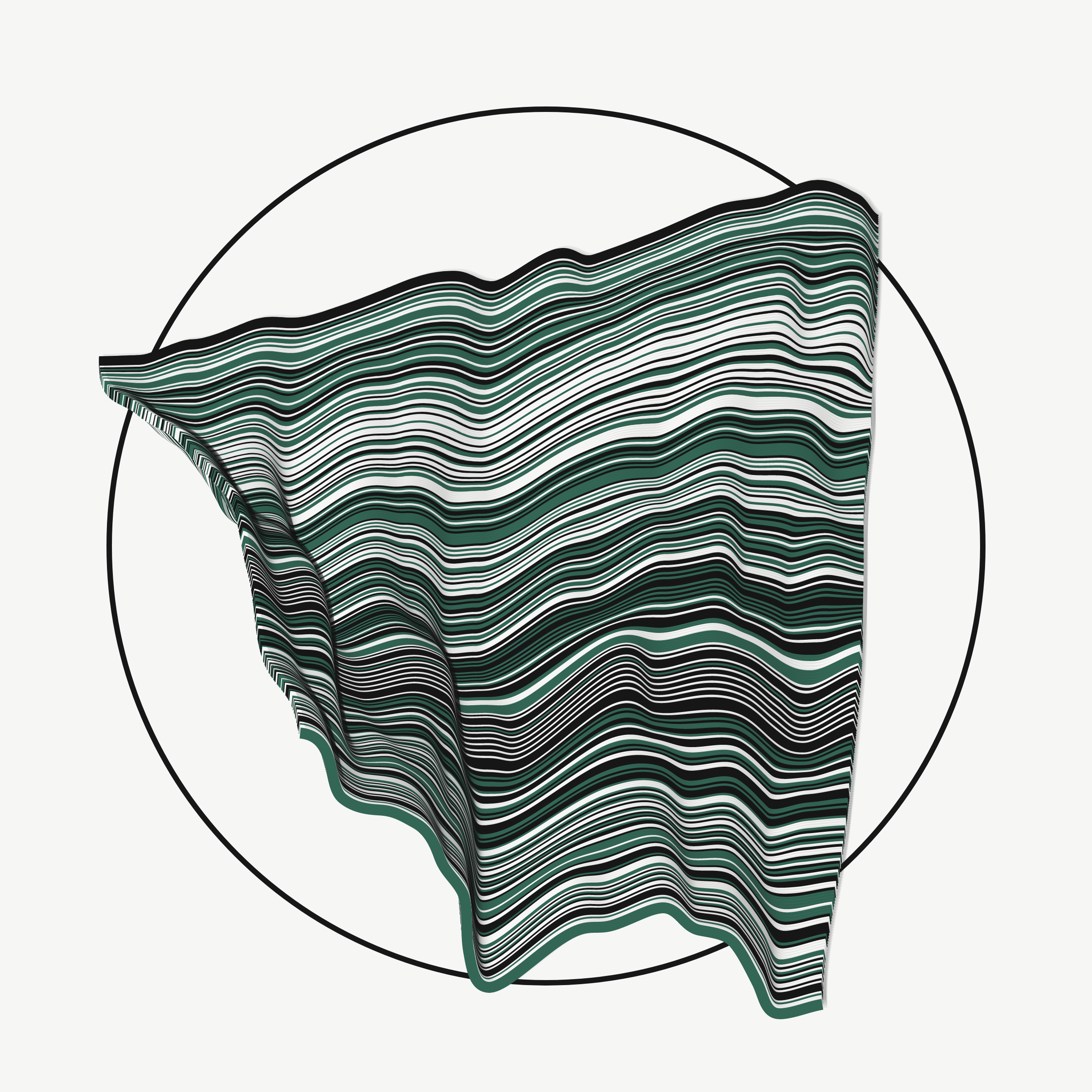 Art Blocks - Art Blocks v2 - Apparitions #1136 - NFT # 28001136