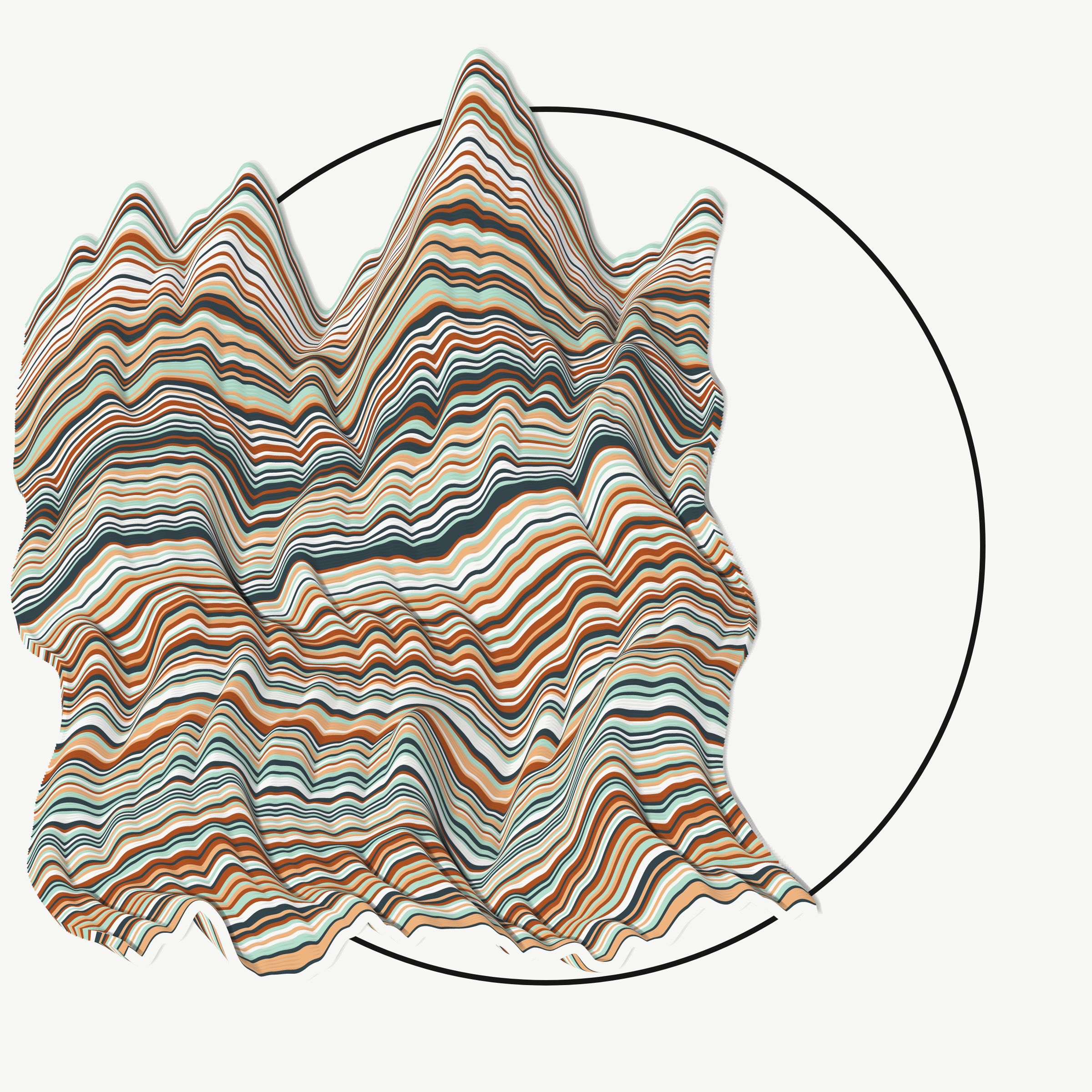 Art Blocks - Art Blocks v2 - Apparitions #1143 - NFT # 28001143