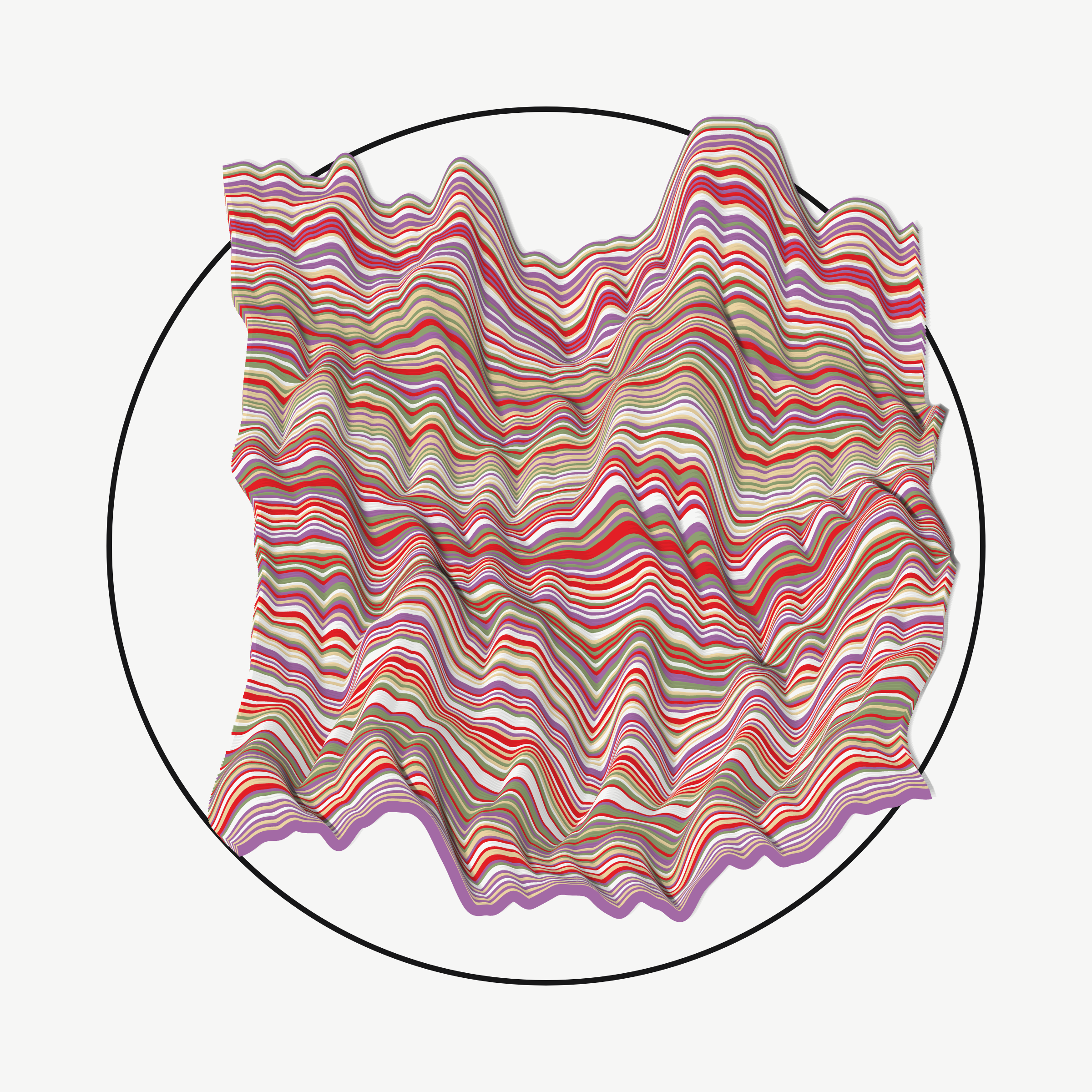 Art Blocks - Art Blocks v2 - Apparitions #1157 - NFT # 28001157