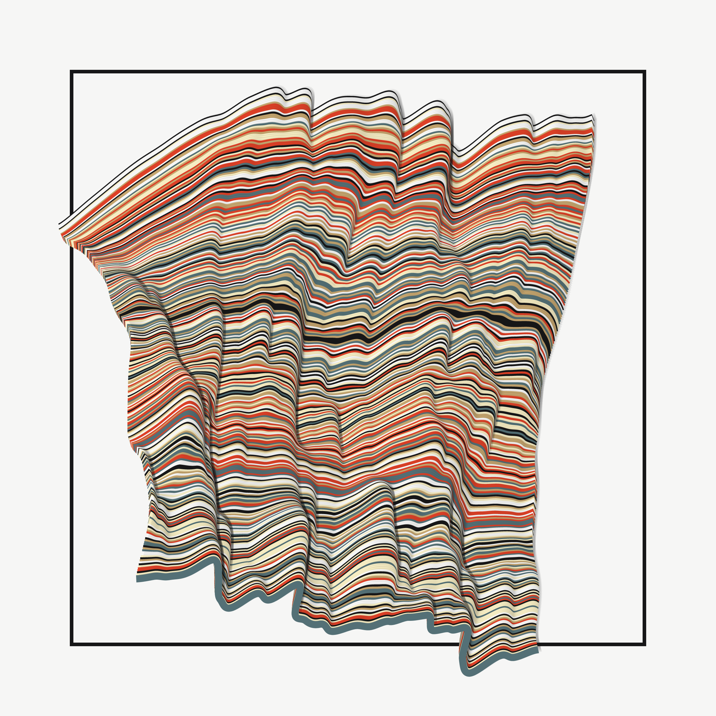 Art Blocks - Art Blocks v2 - Apparitions #1169 - NFT # 28001169