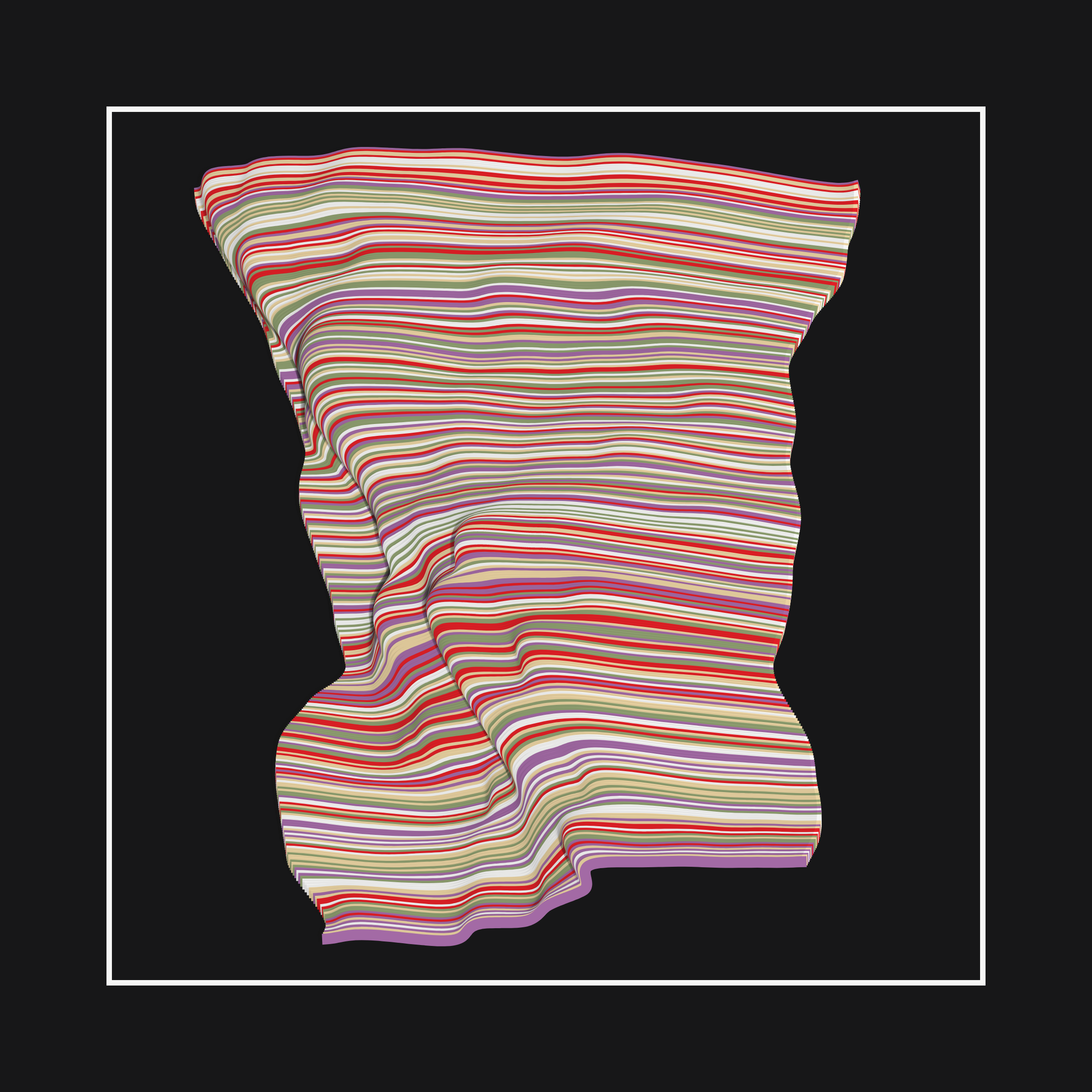 Art Blocks - Art Blocks v2 - Apparitions #1176 - NFT # 28001176