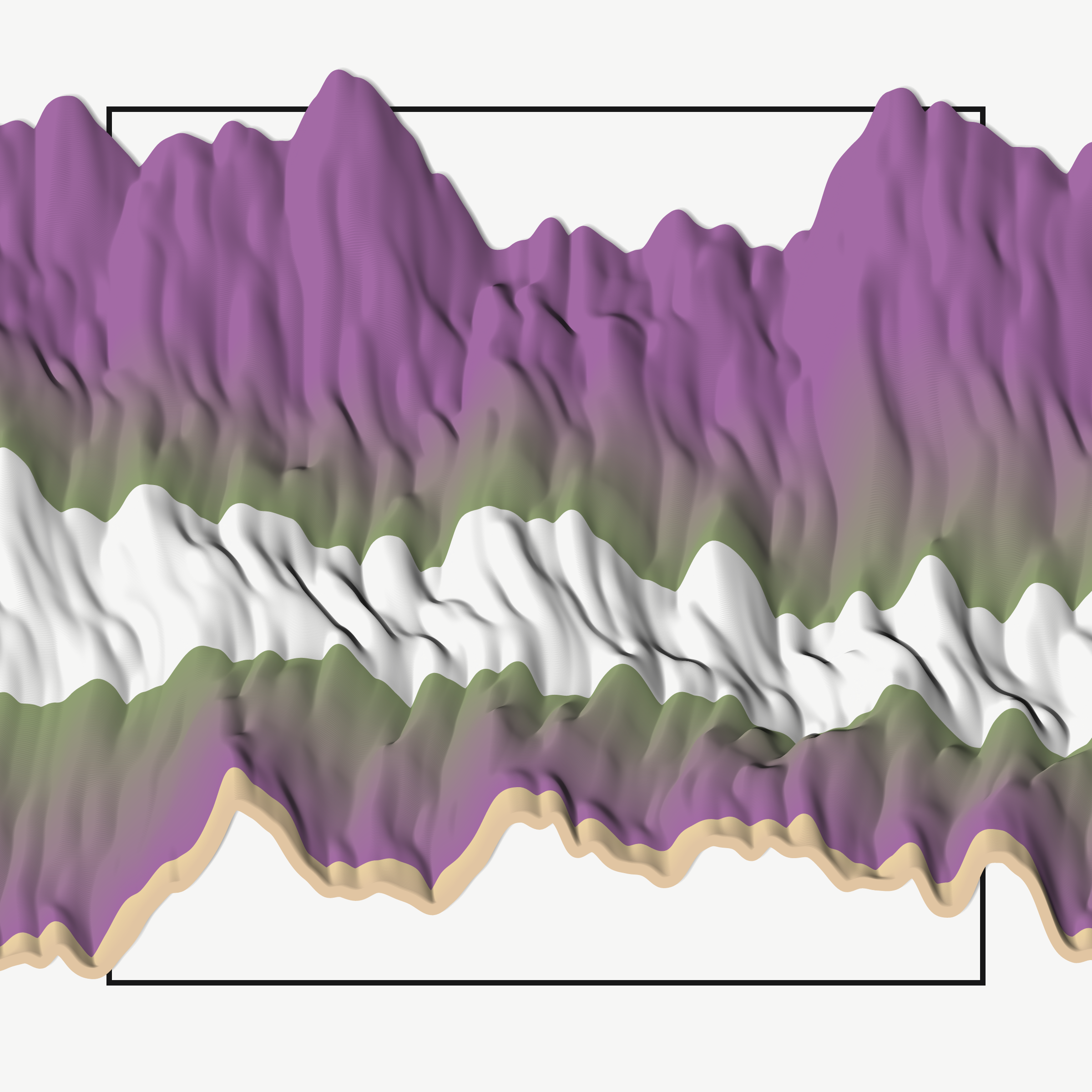 Art Blocks - Art Blocks v2 - Apparitions #1190 - NFT # 28001190