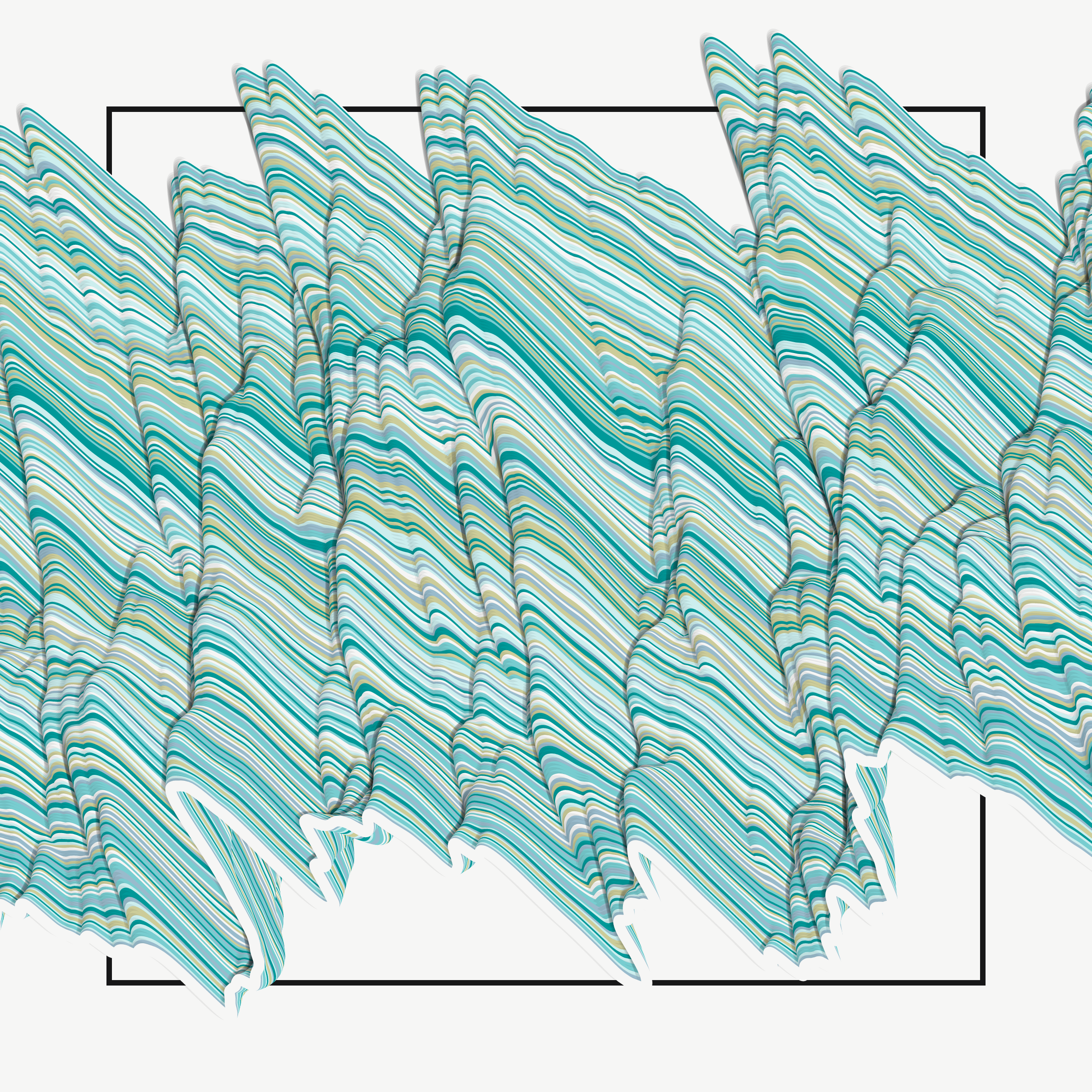 Art Blocks - Art Blocks v2 - Apparitions #1197 - NFT # 28001197