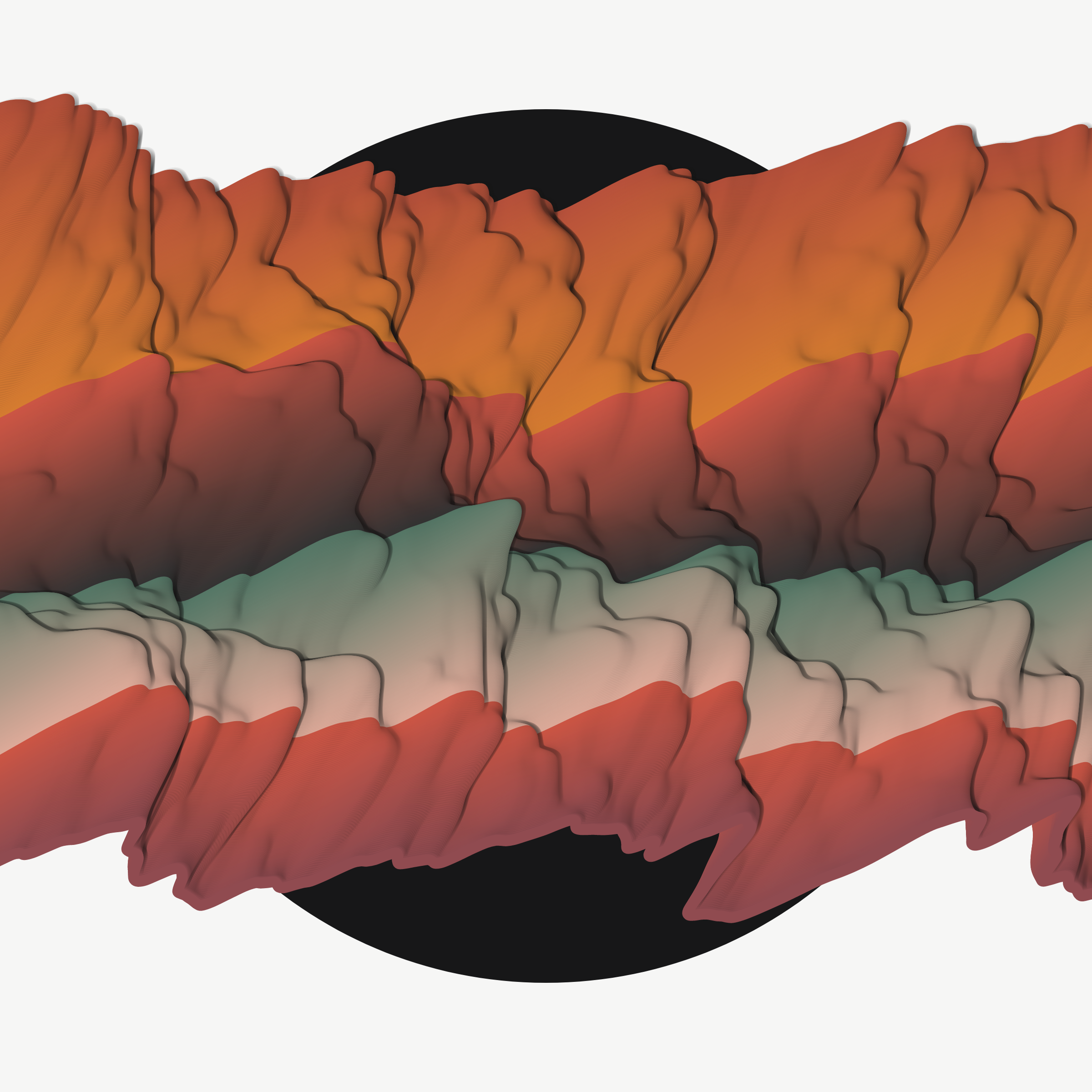 Art Blocks - Art Blocks v2 - Apparitions #1198 - NFT # 28001198
