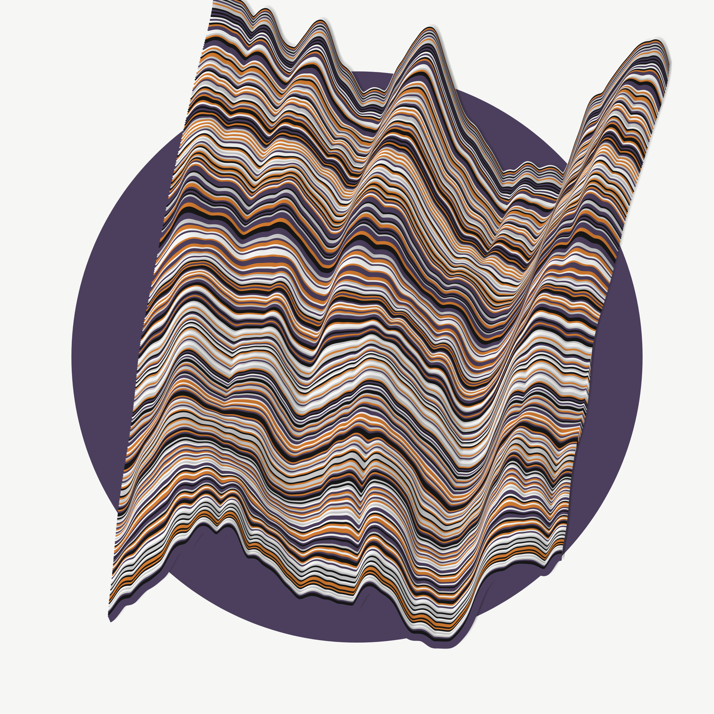 Art Blocks - Art Blocks v2 - Apparitions #1203 - NFT # 28001203