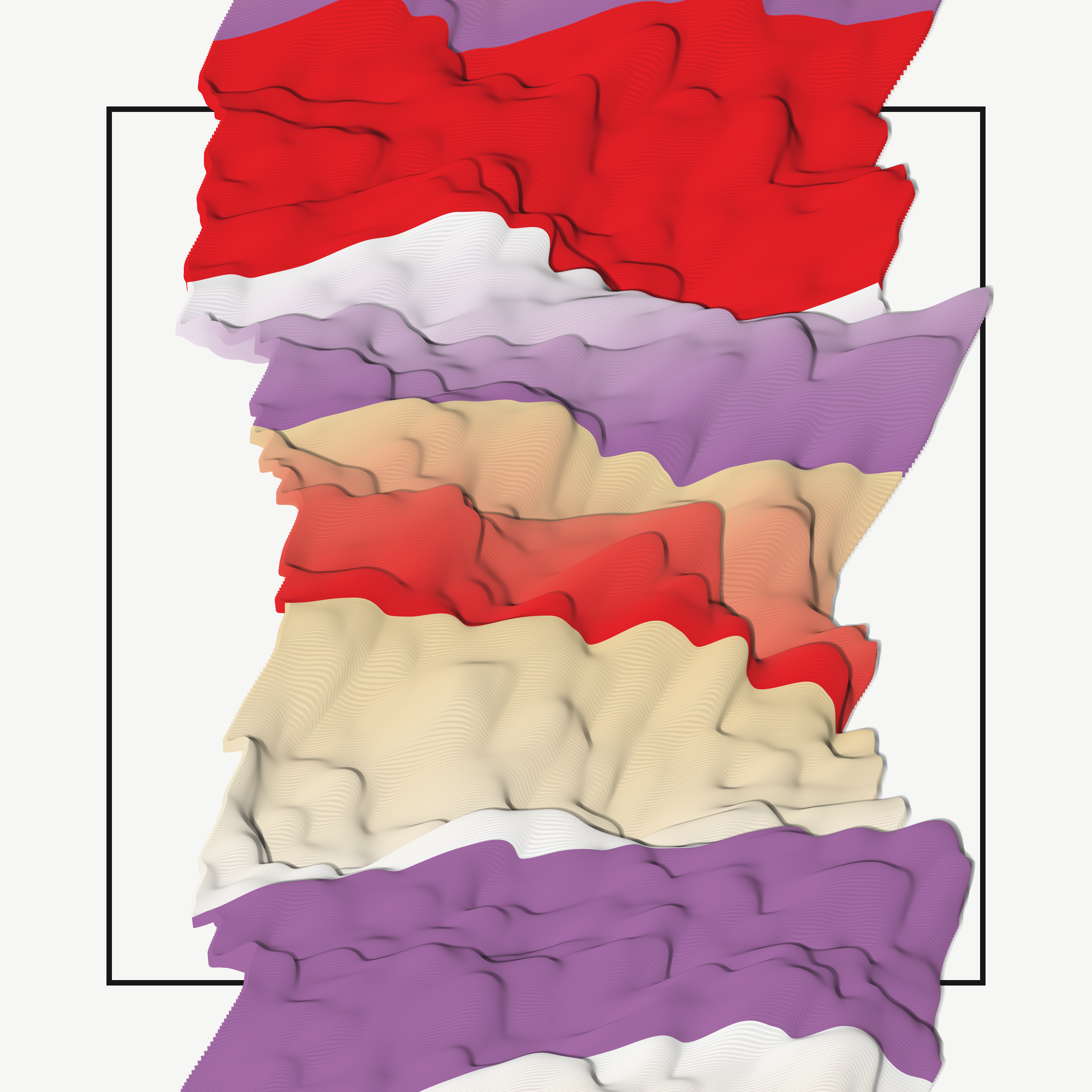 Art Blocks - Art Blocks v2 - Apparitions #1204 - NFT # 28001204