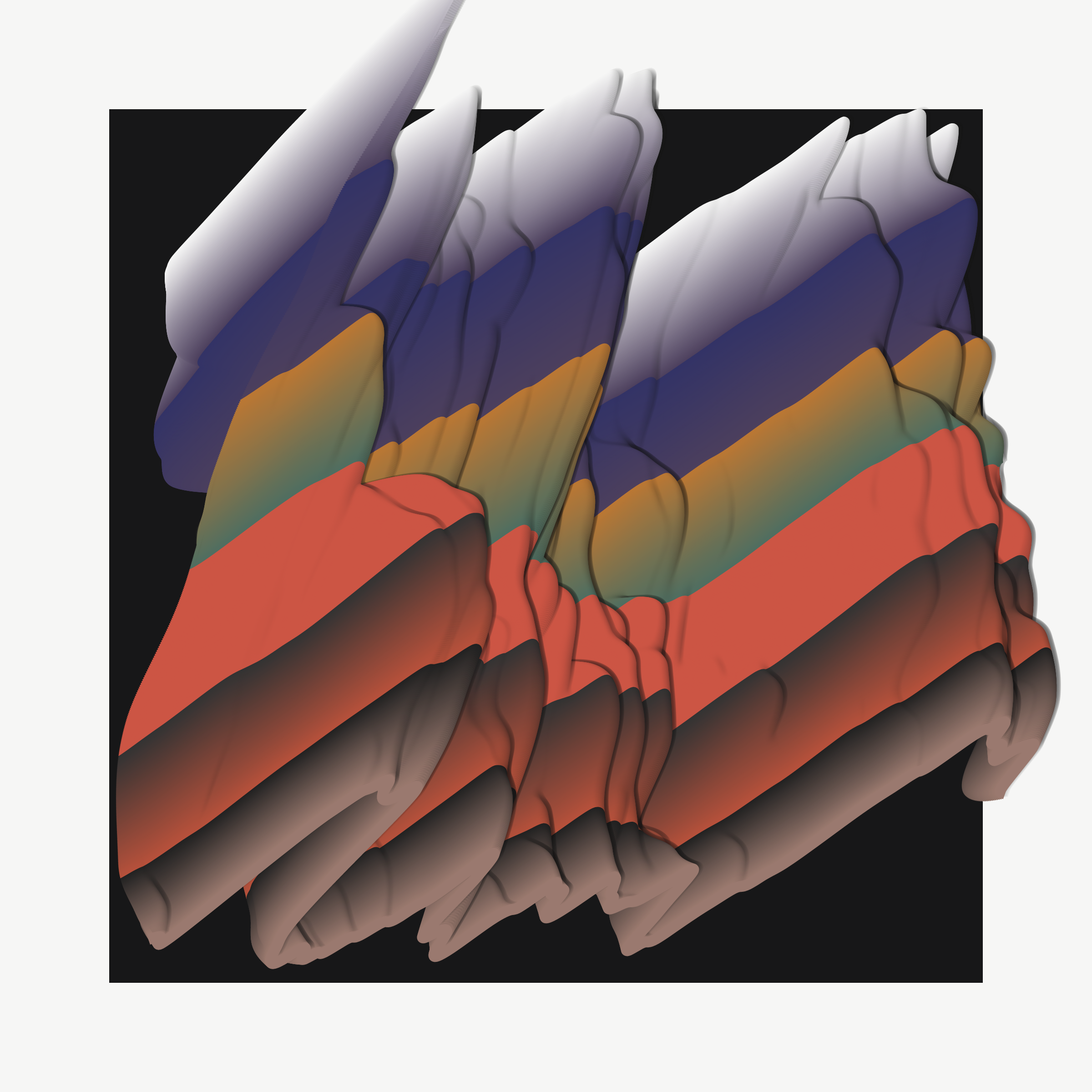 Art Blocks - Art Blocks v2 - Apparitions #1208 - NFT # 28001208