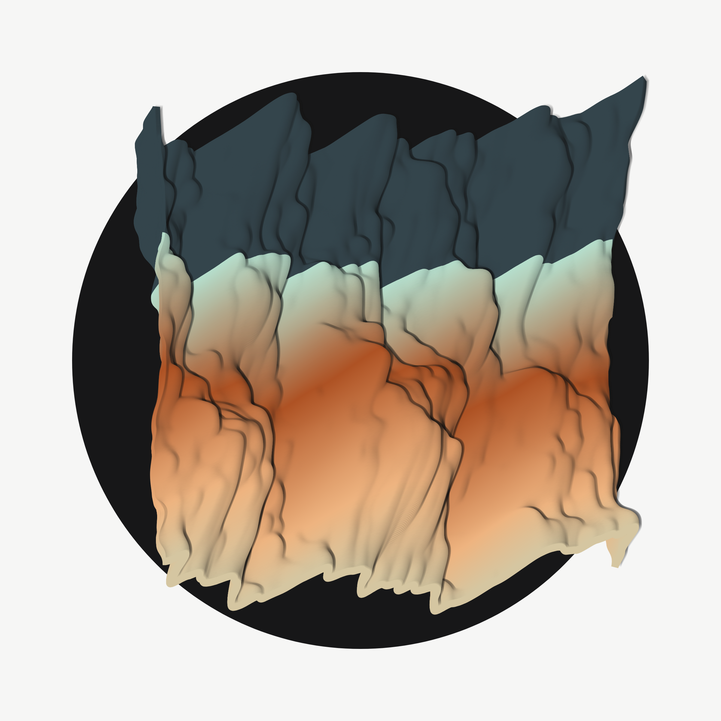 Art Blocks - Art Blocks v2 - Apparitions #1210 - NFT # 28001210