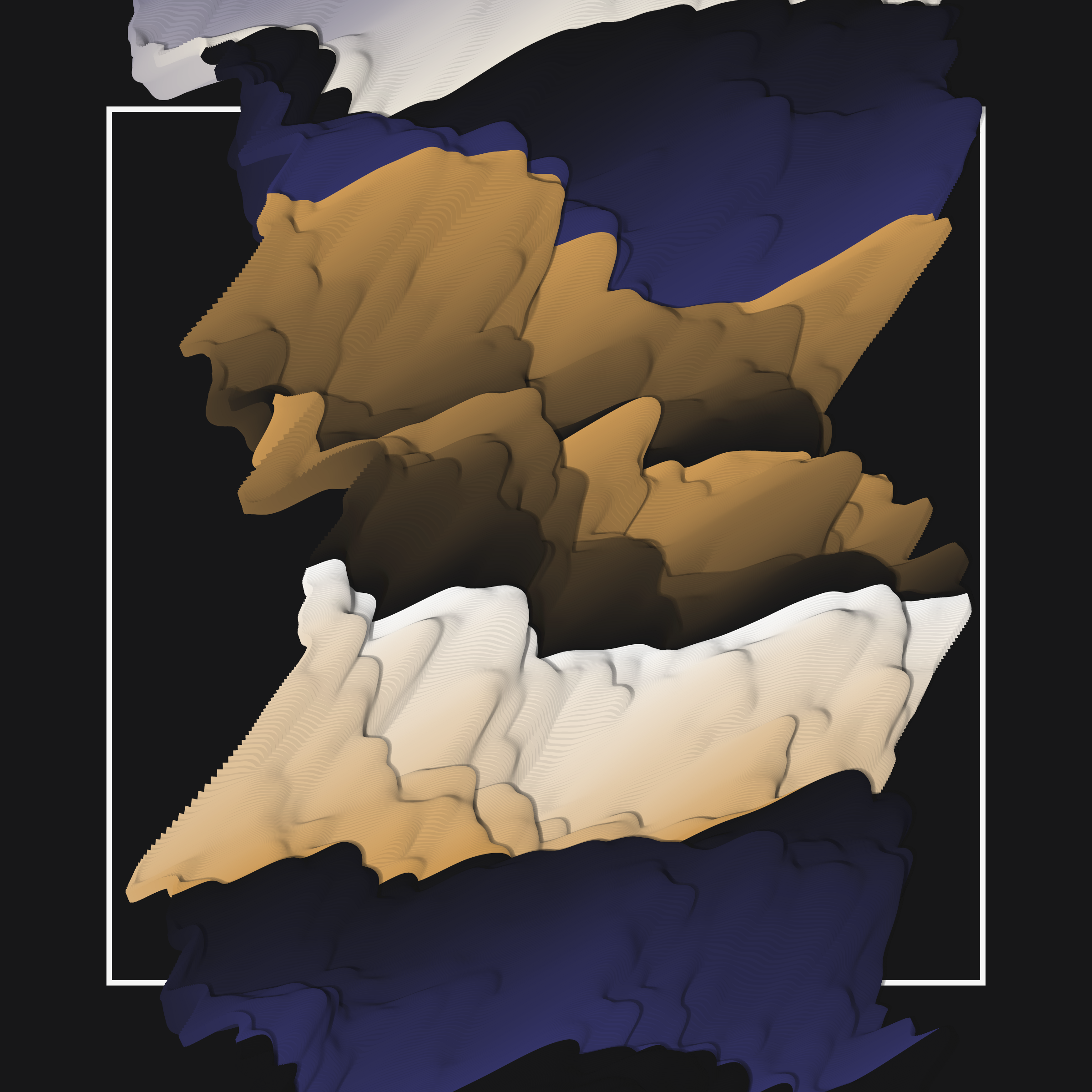 Art Blocks - Art Blocks v2 - Apparitions #1220 - NFT # 28001220