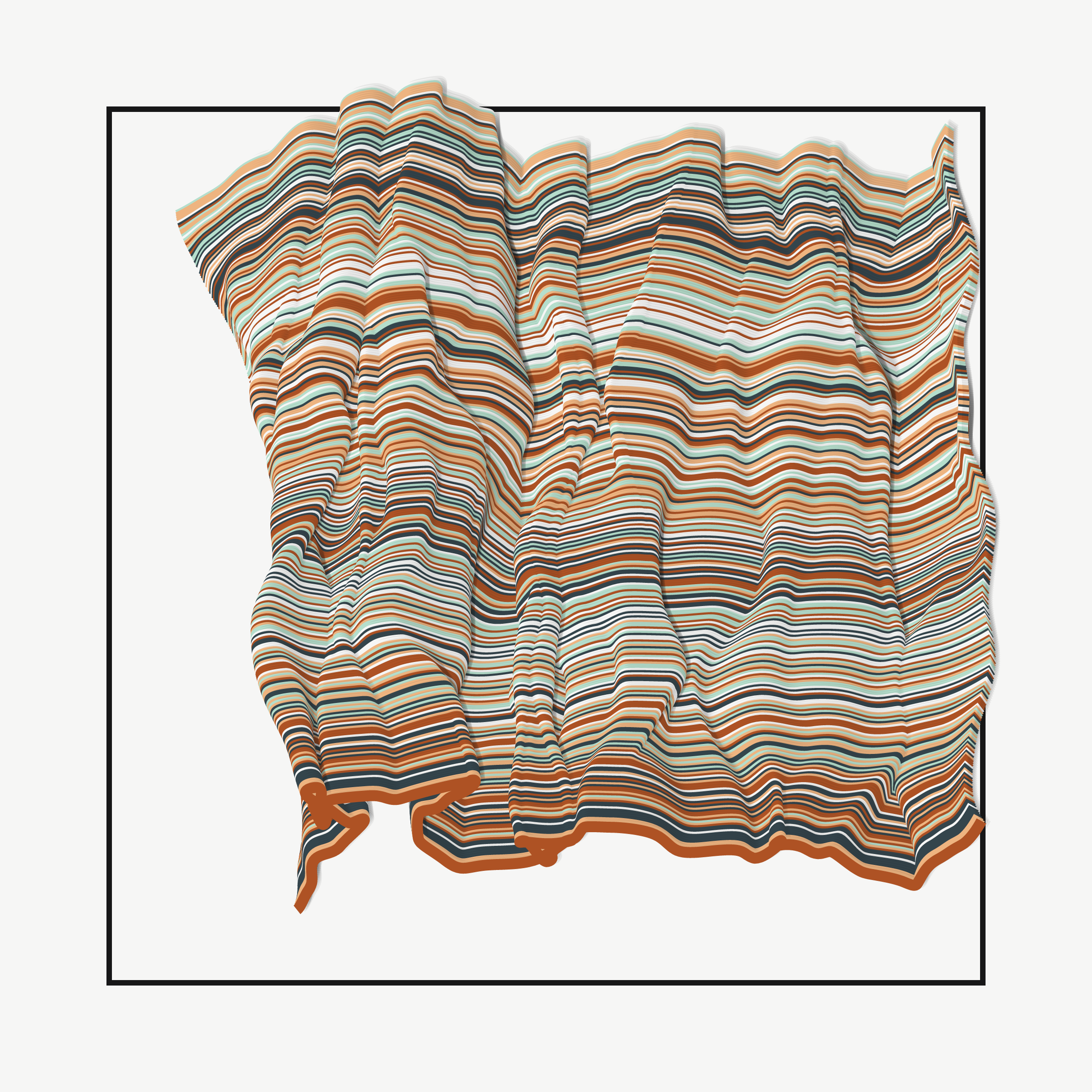 Art Blocks - Art Blocks v2 - Apparitions #1224 - NFT # 28001224