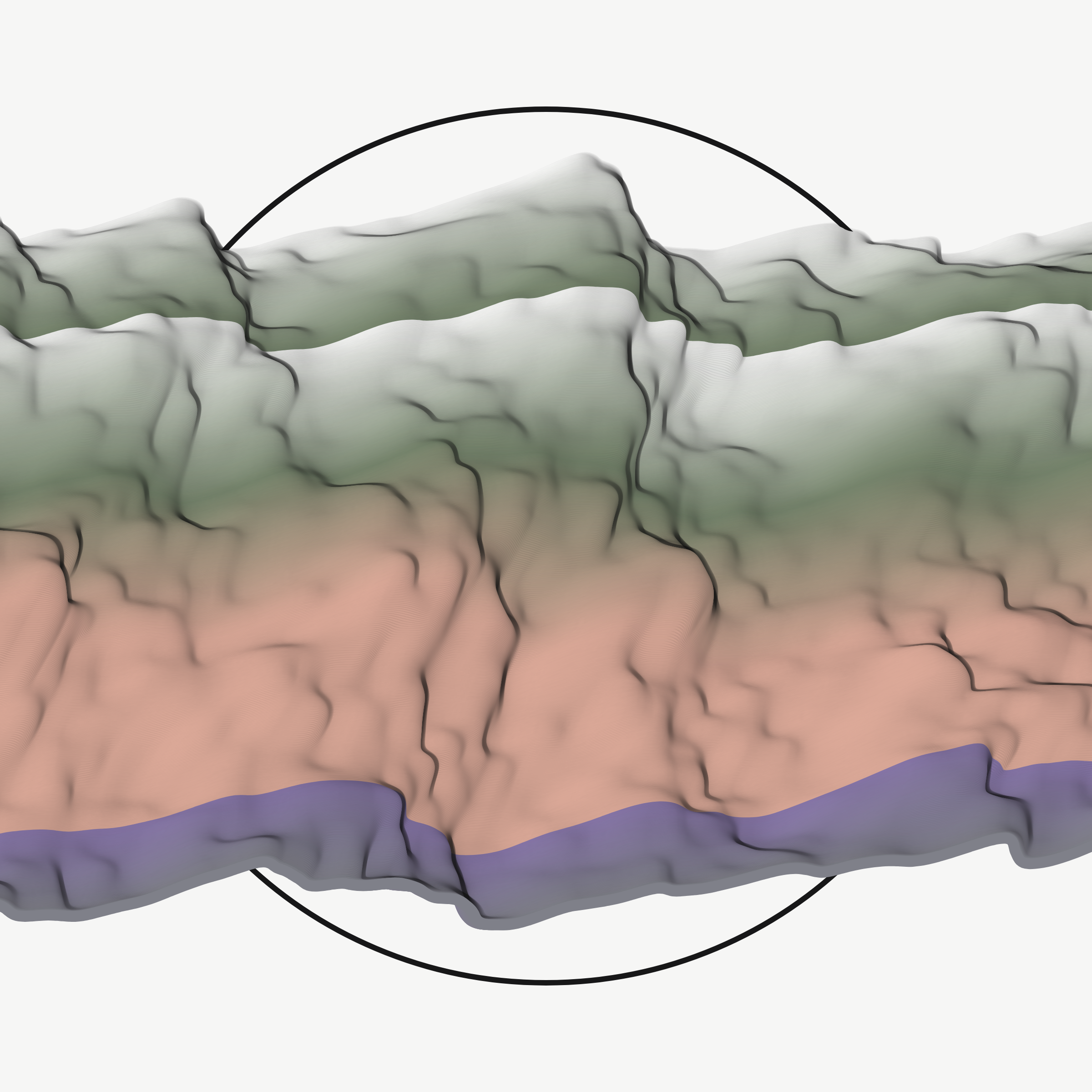 Art Blocks - Art Blocks v2 - Apparitions #1240 - NFT # 28001240