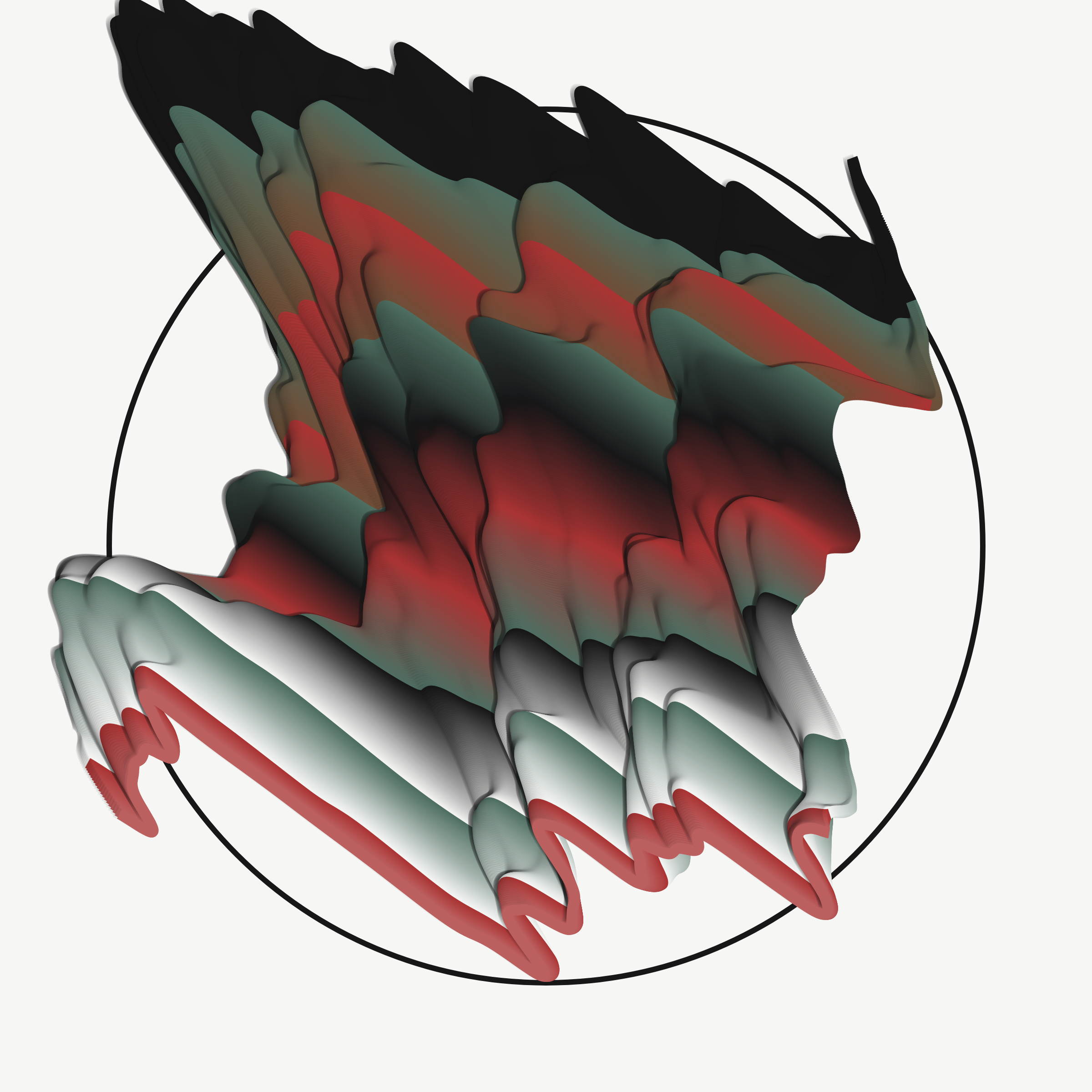 Art Blocks - Art Blocks v2 - Apparitions #1247 - NFT # 28001247