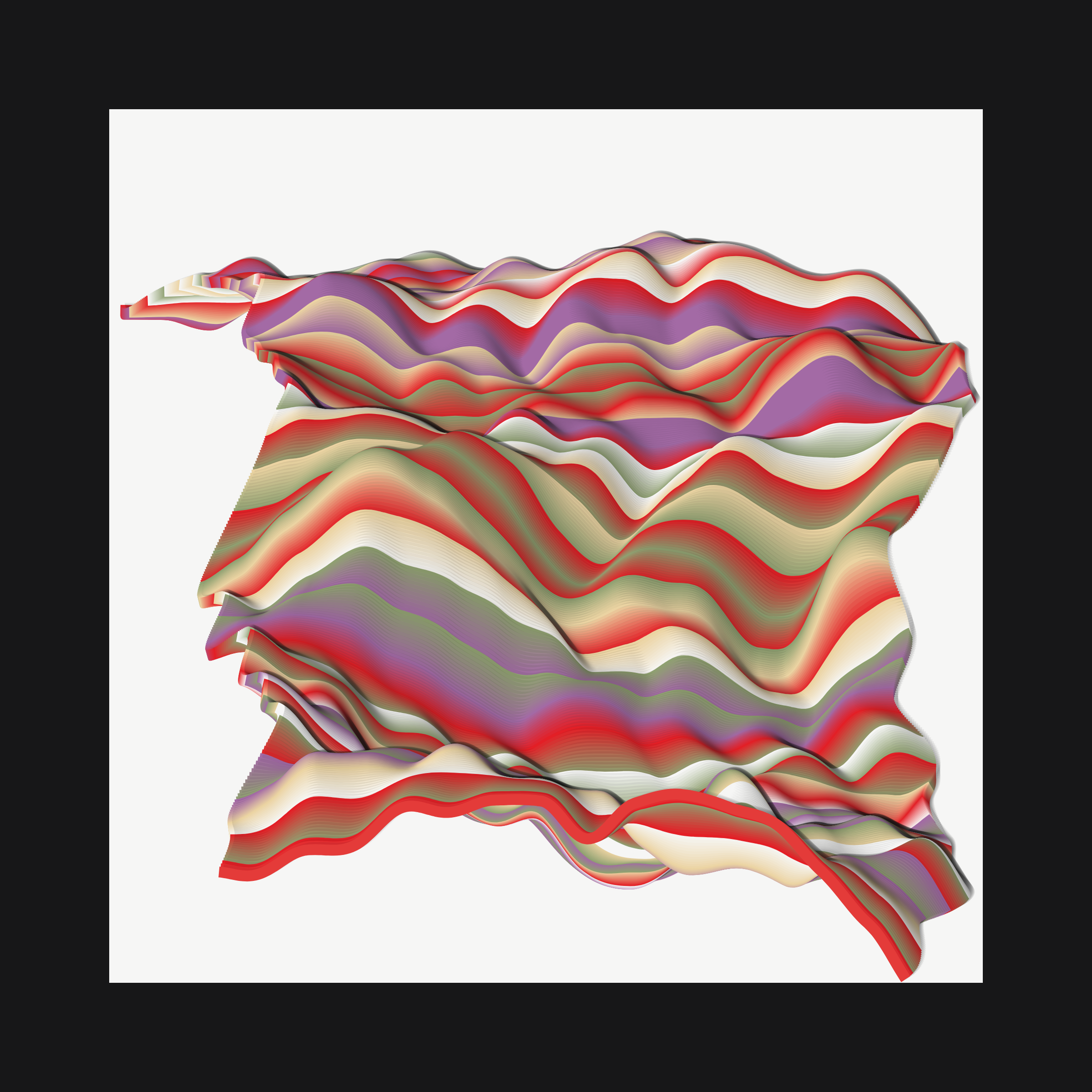 Art Blocks - Art Blocks v2 - Apparitions #1250 - NFT # 28001250