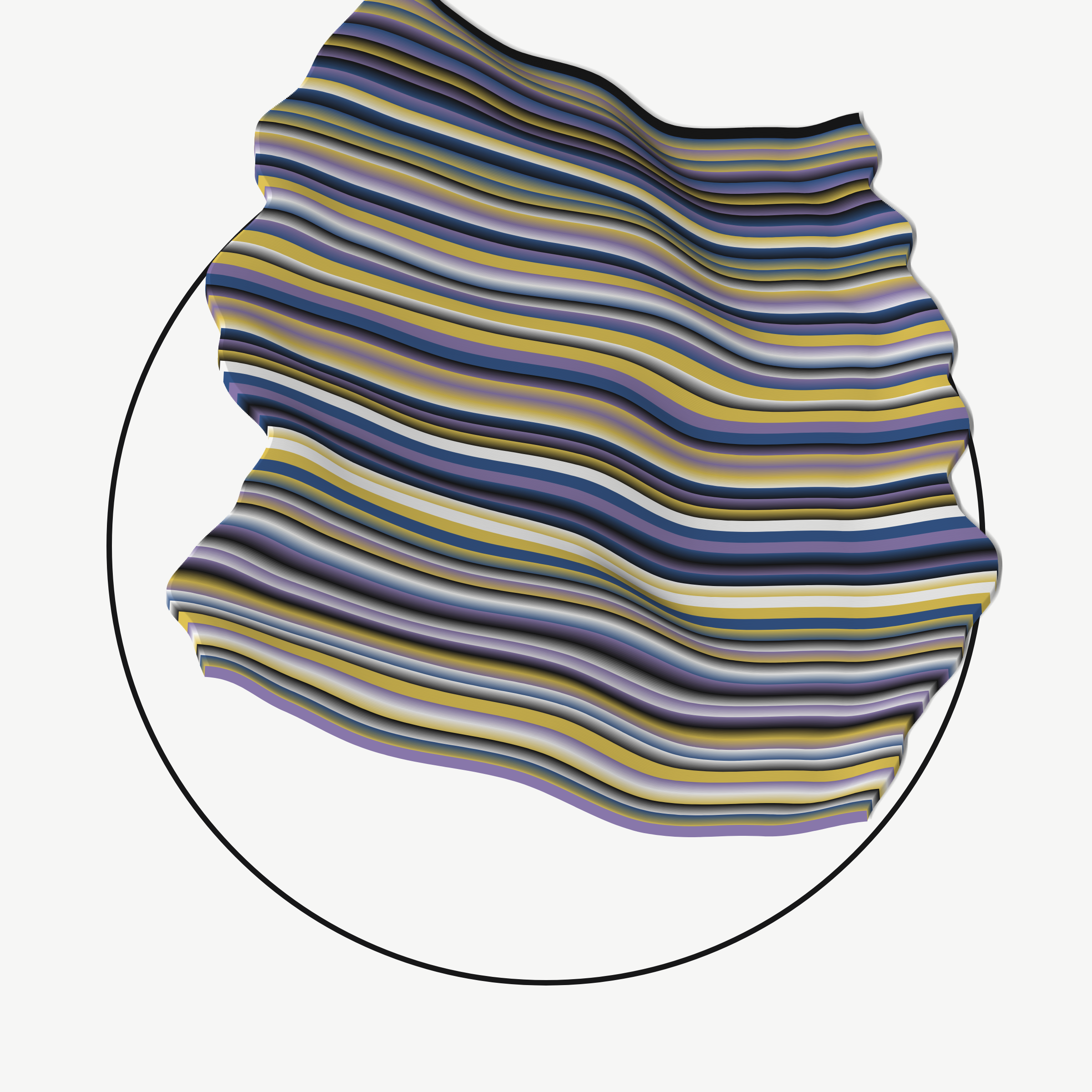 Art Blocks - Art Blocks v2 - Apparitions #1257 - NFT # 28001257