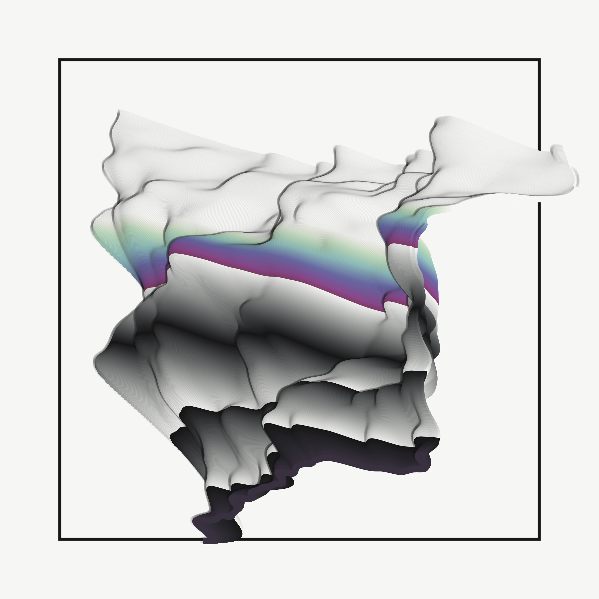 Art Blocks - Art Blocks v2 - Apparitions #1259 - NFT # 28001259