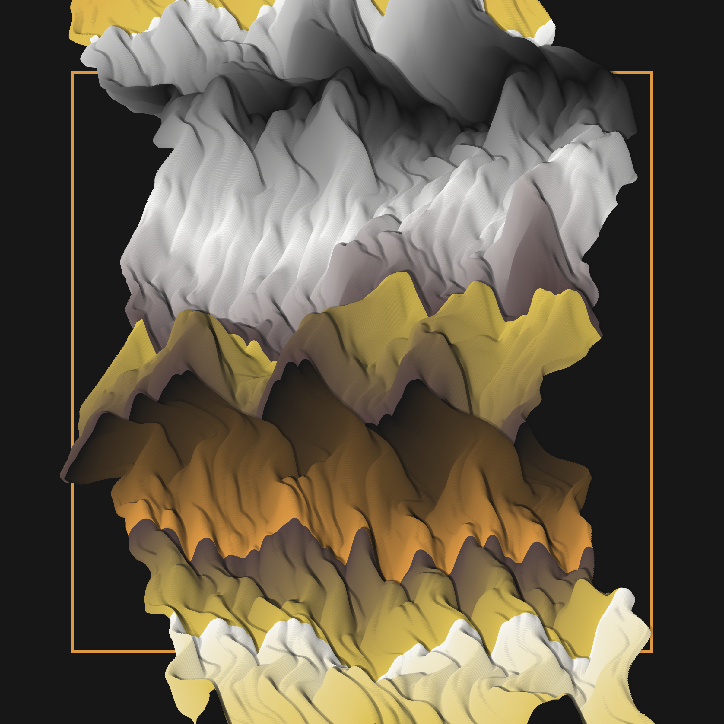 Art Blocks - Art Blocks v2 - Apparitions #1262 - NFT # 28001262