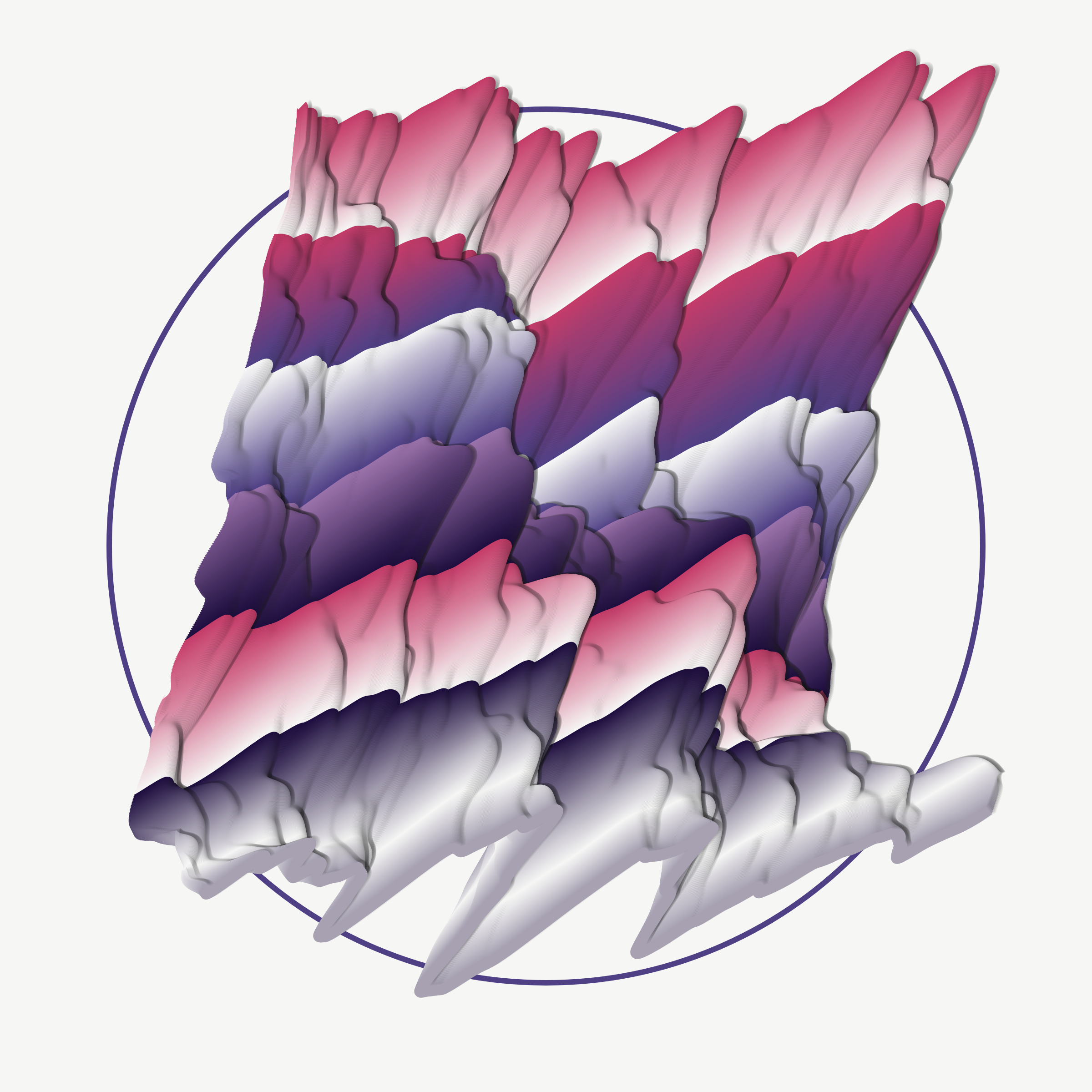 Art Blocks - Art Blocks v2 - Apparitions #1263 - NFT # 28001263