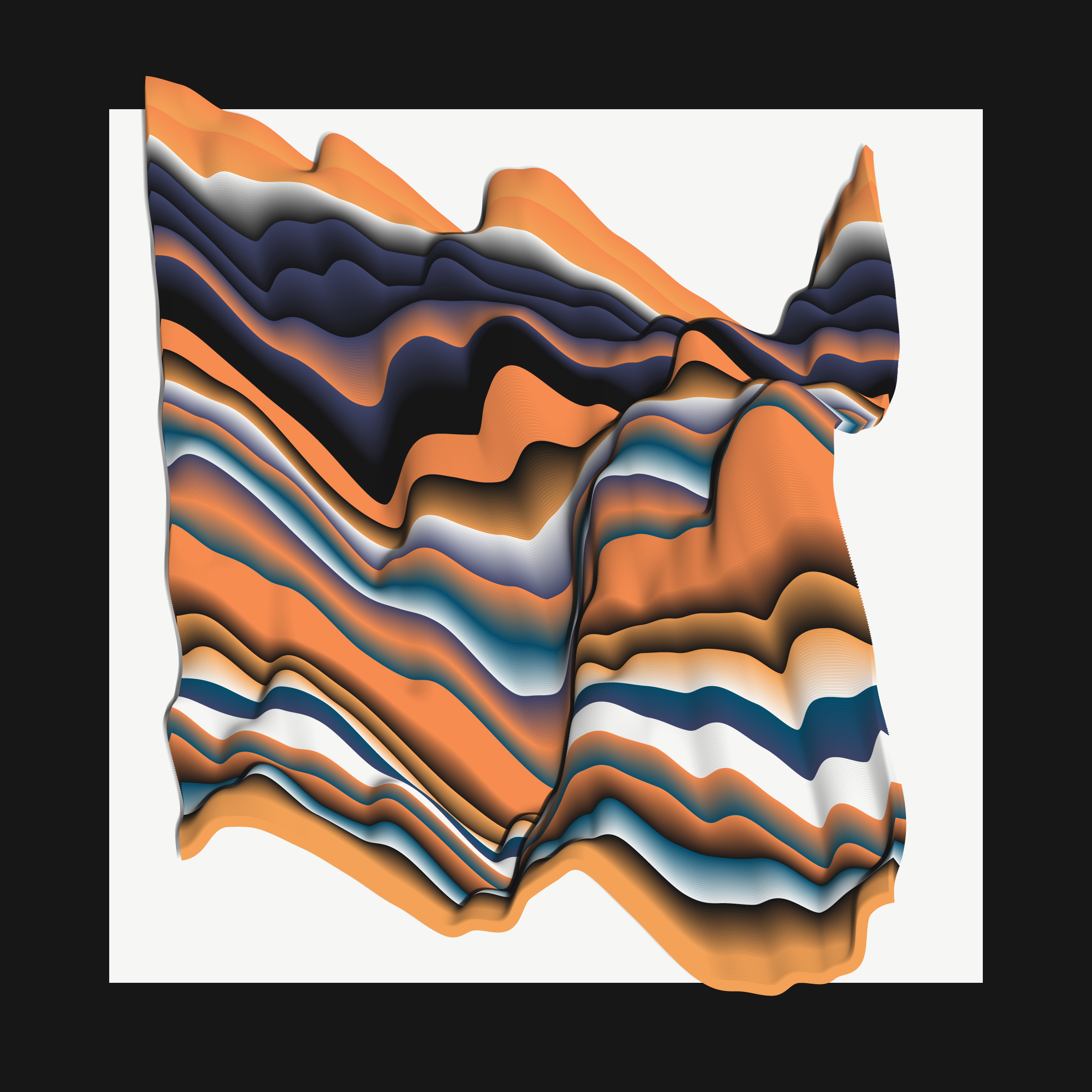 Art Blocks - Art Blocks v2 - Apparitions #1266 - NFT # 28001266