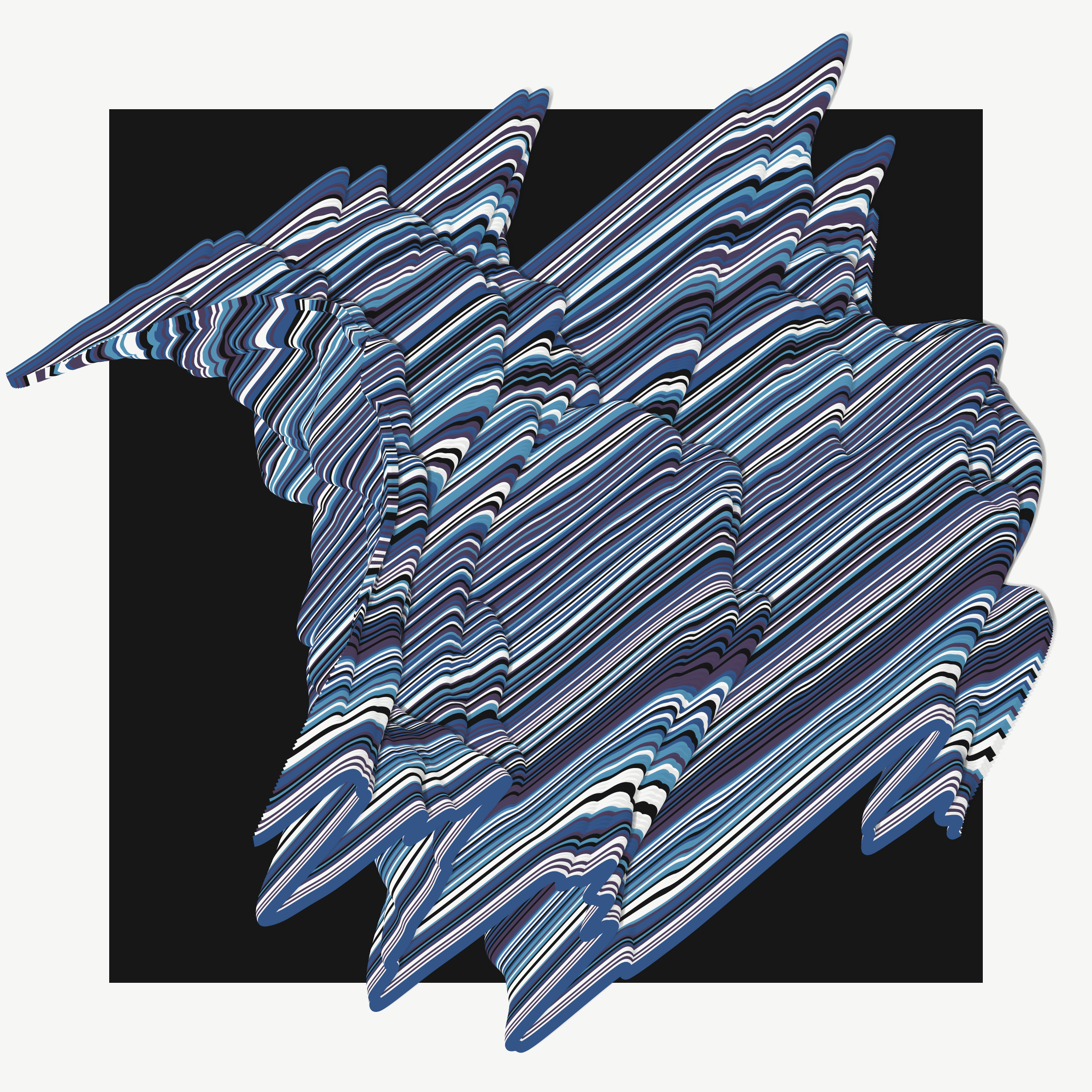 Art Blocks - Art Blocks v2 - Apparitions #1267 - NFT # 28001267