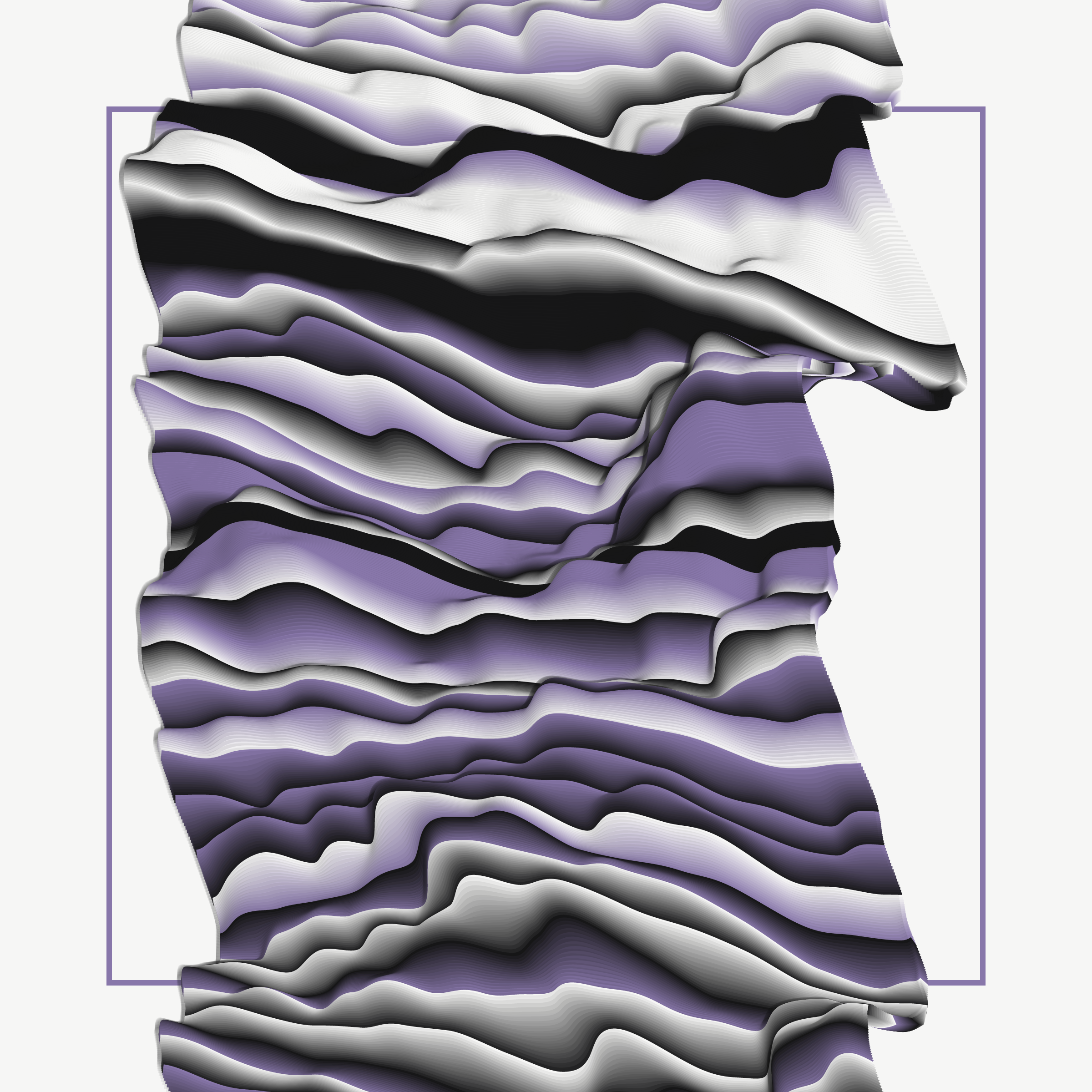 Art Blocks - Art Blocks v2 - Apparitions #1268 - NFT # 28001268