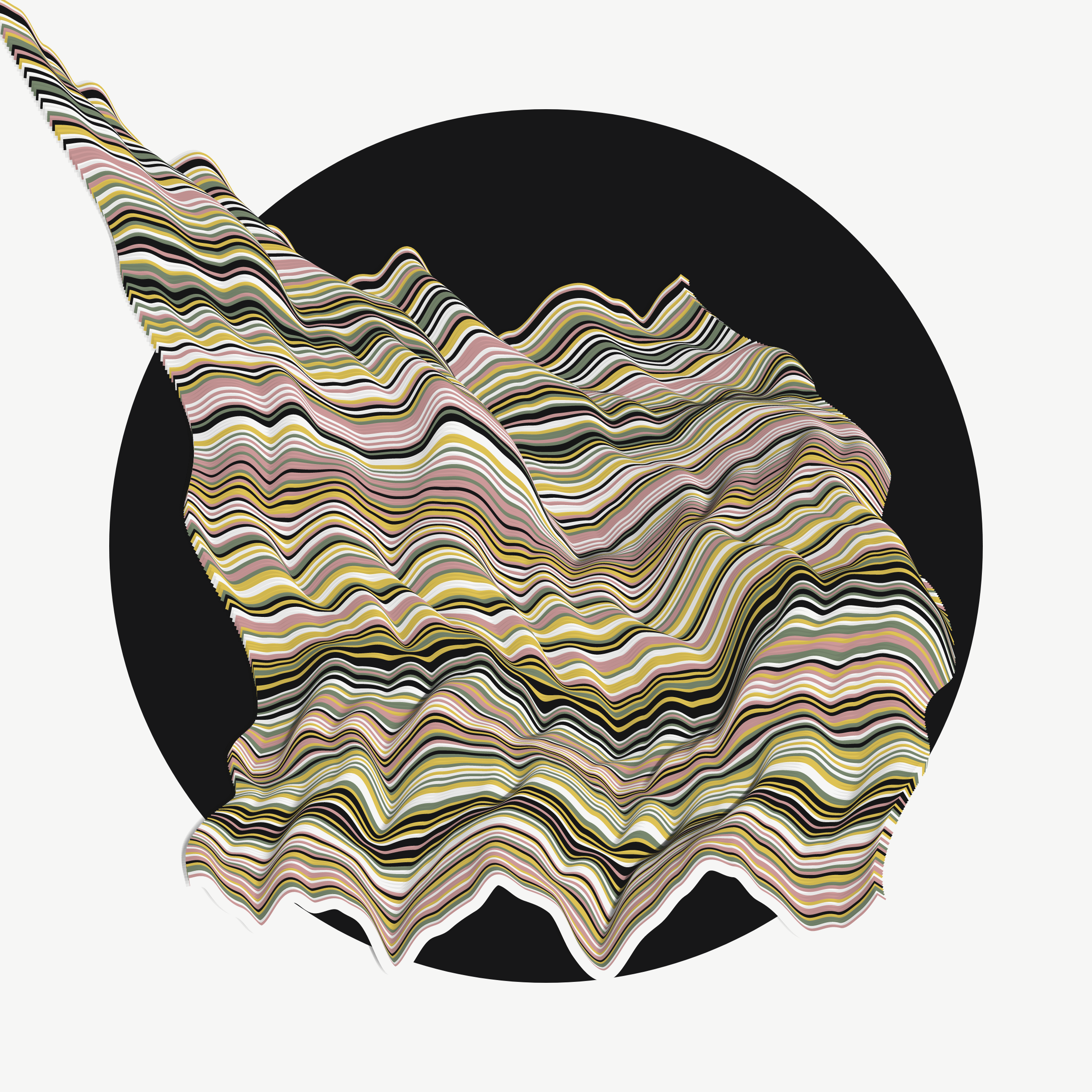 Art Blocks - Art Blocks v2 - Apparitions #1270 - NFT # 28001270