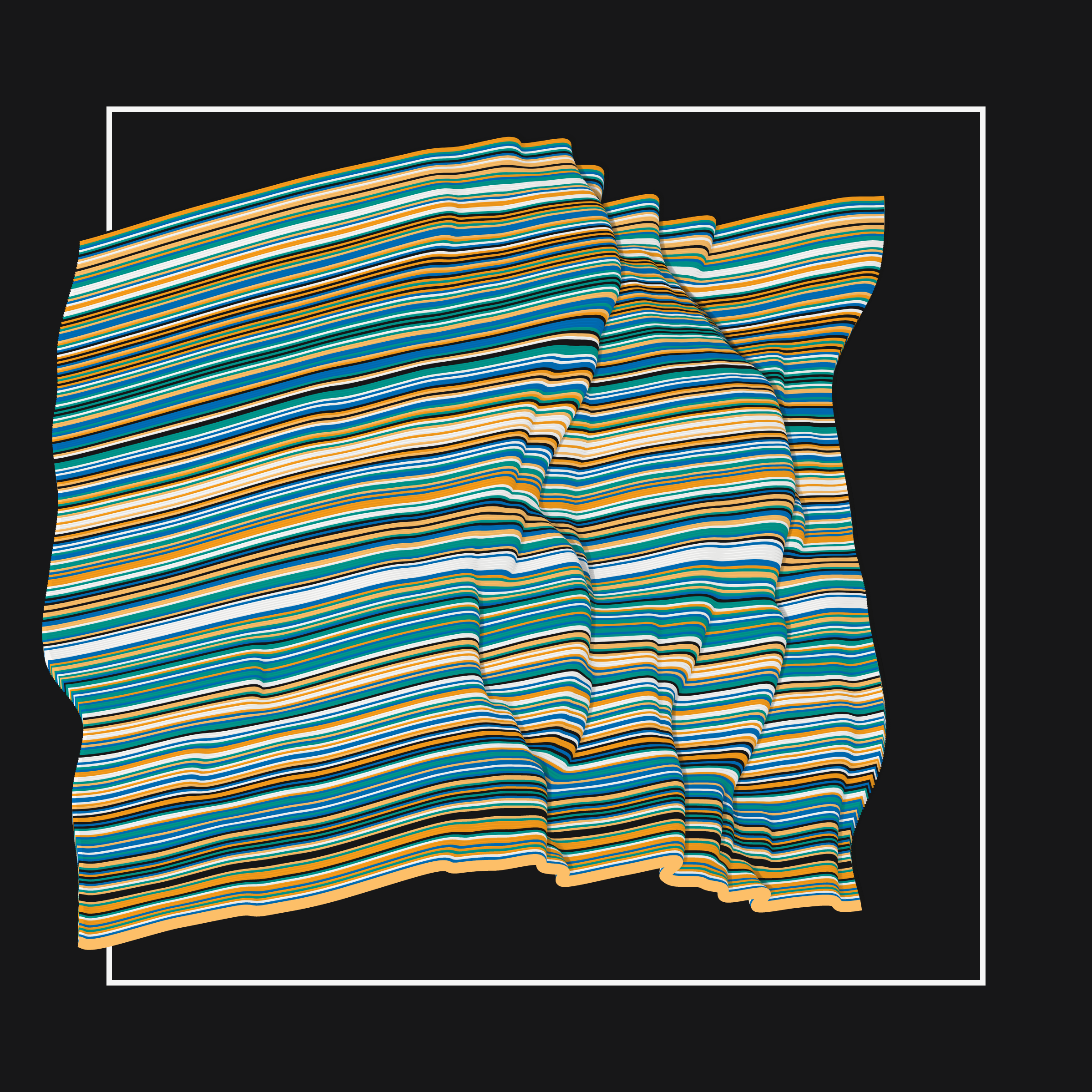 Art Blocks - Art Blocks v2 - Apparitions #1275 - NFT # 28001275