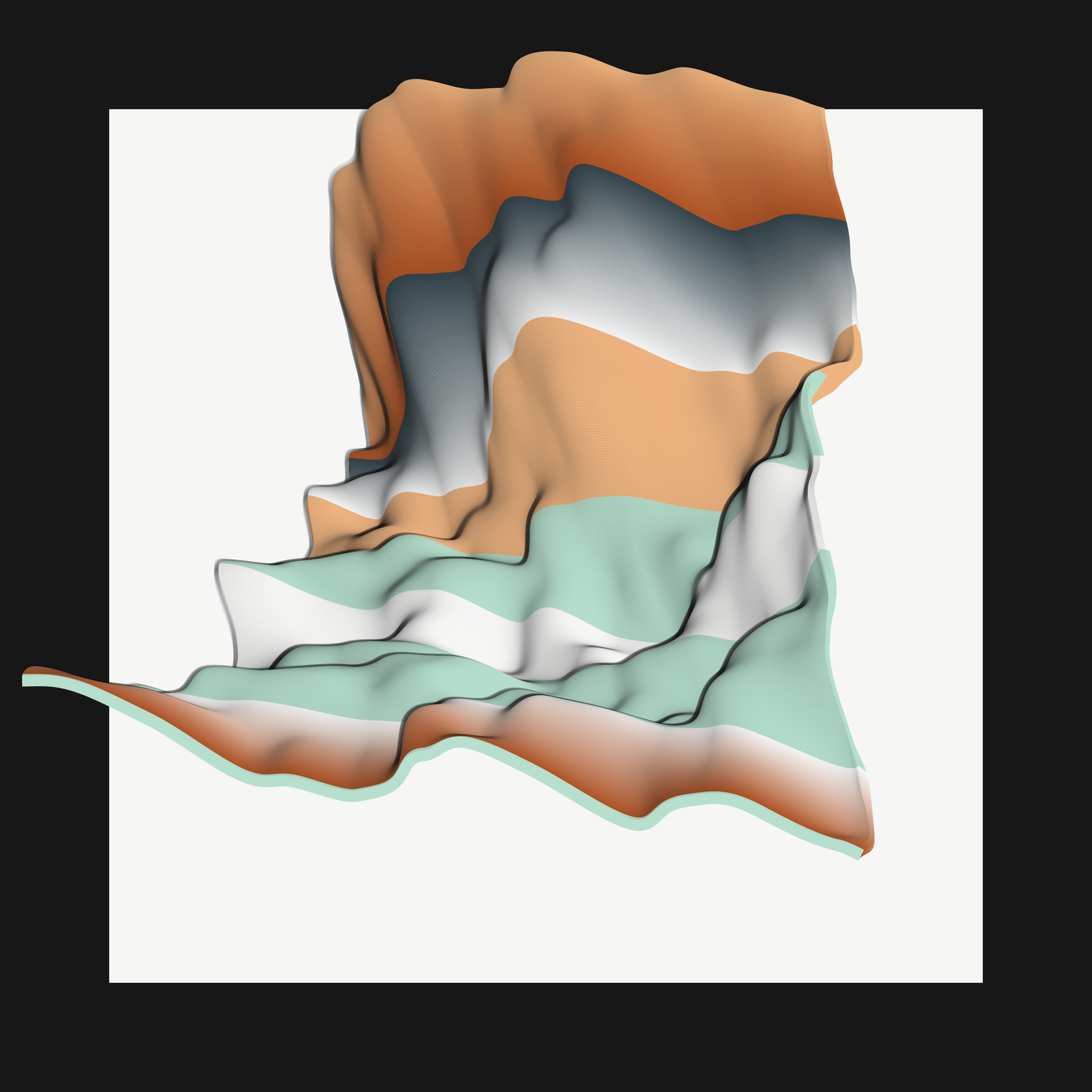 Art Blocks - Art Blocks v2 - Apparitions #1298 - NFT # 28001298