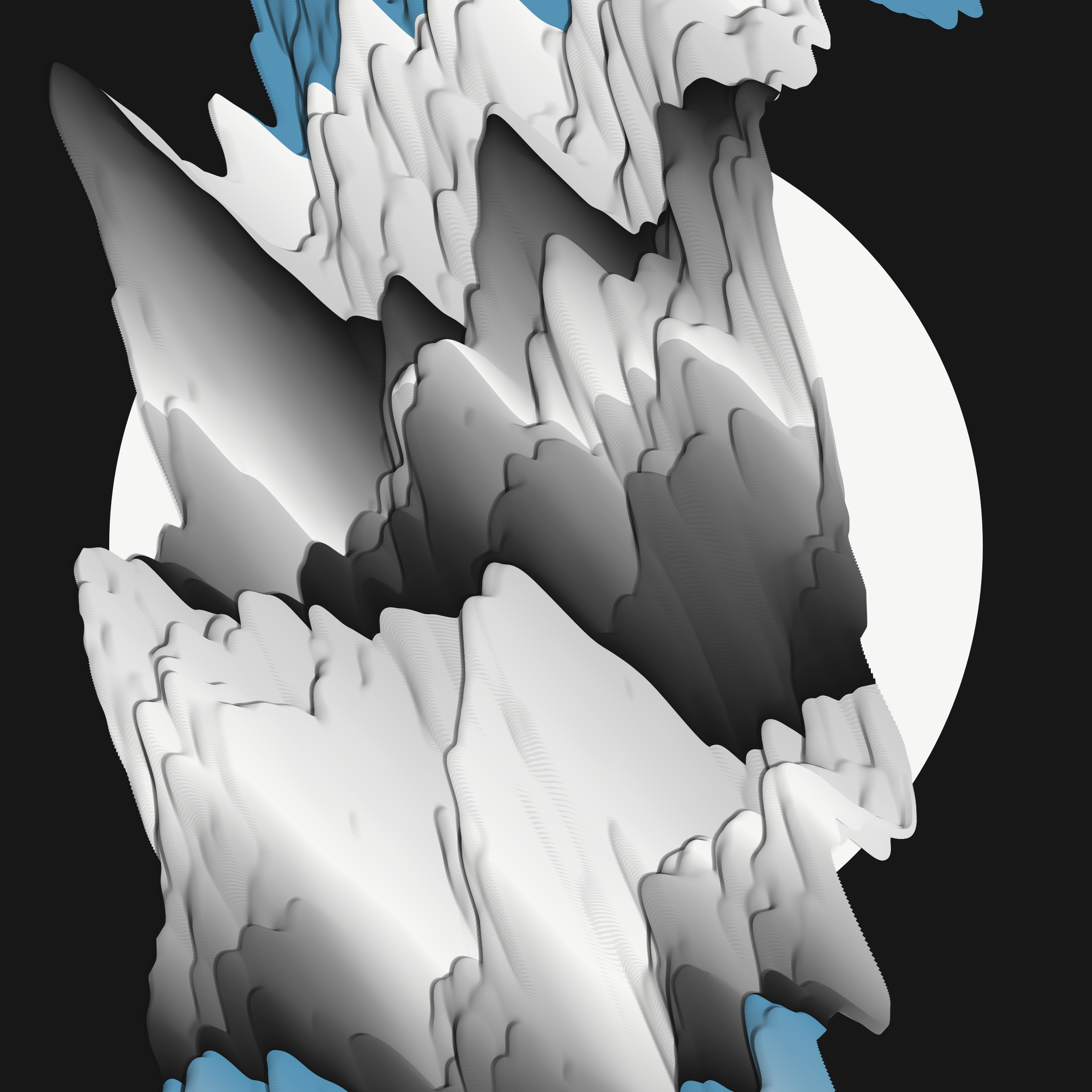 Art Blocks - Art Blocks v2 - Apparitions #1301 - NFT # 28001301