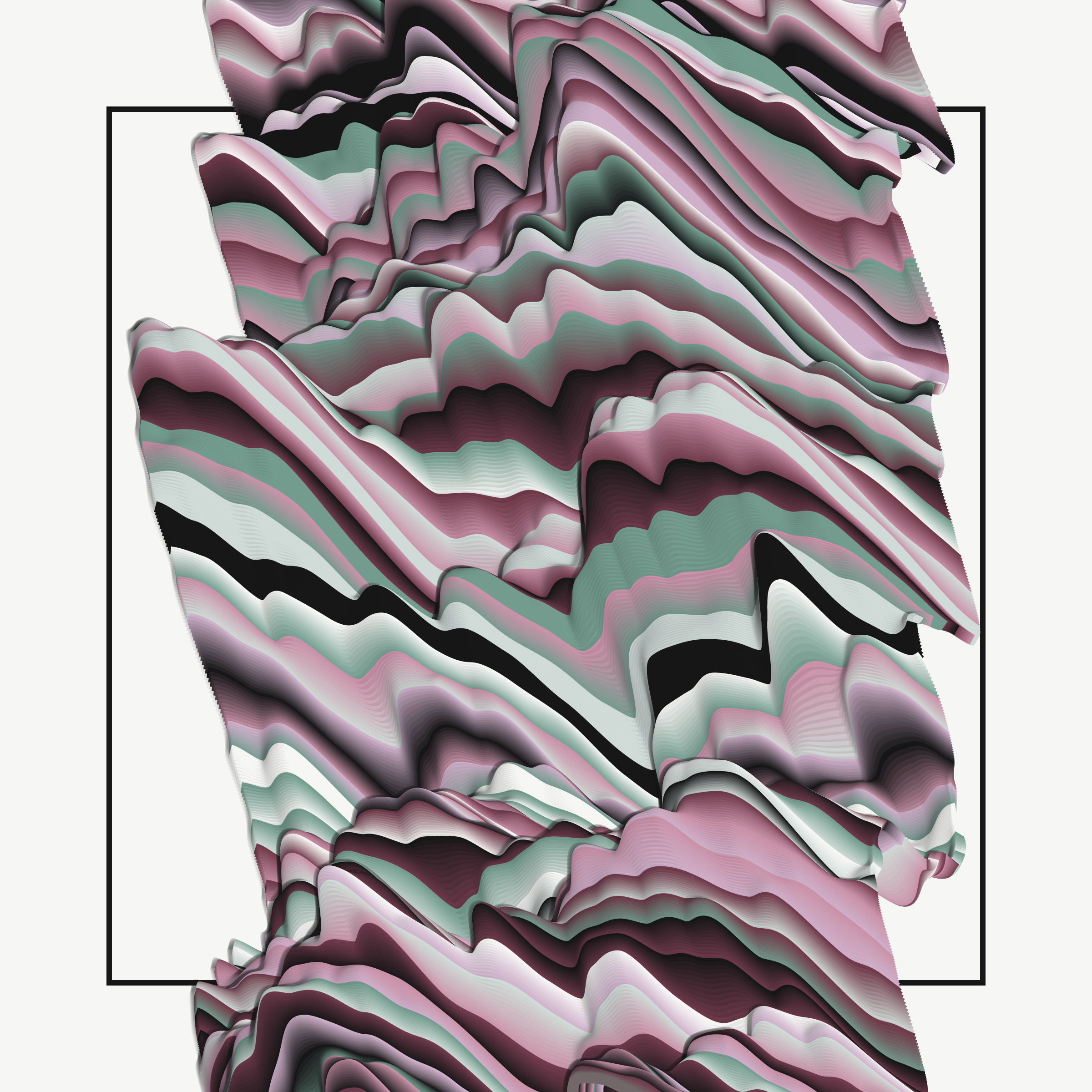 Art Blocks - Art Blocks v2 - Apparitions #1302 - NFT # 28001302