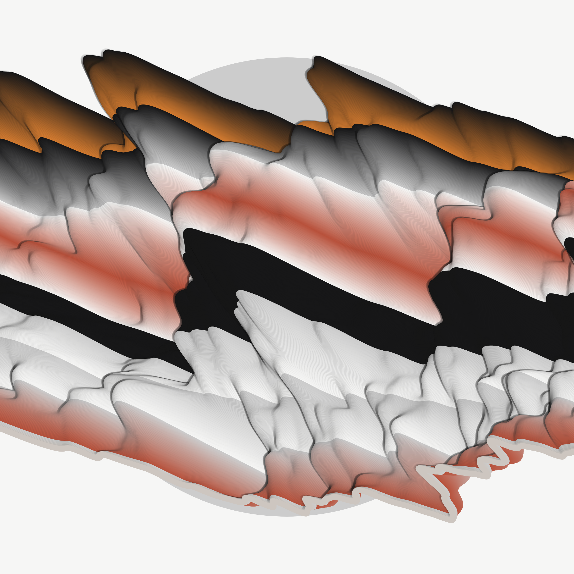 Art Blocks - Art Blocks v2 - Apparitions #1304 - NFT # 28001304