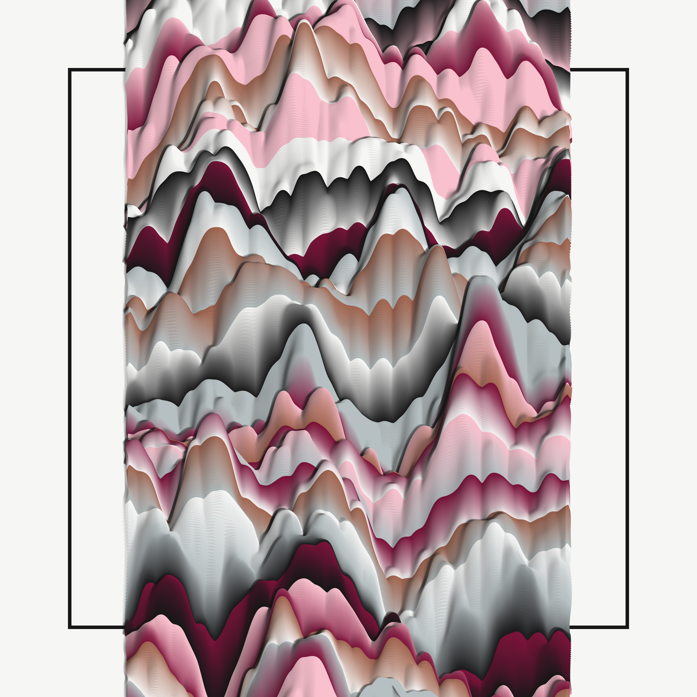 Art Blocks - Art Blocks v2 - Apparitions #1305 - NFT # 28001305