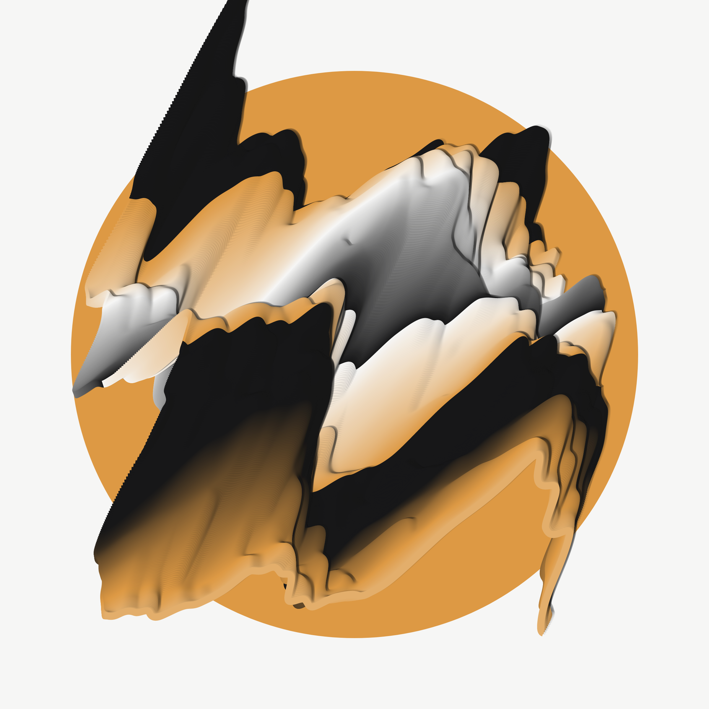 Art Blocks - Art Blocks v2 - Apparitions #1310 - NFT # 28001310