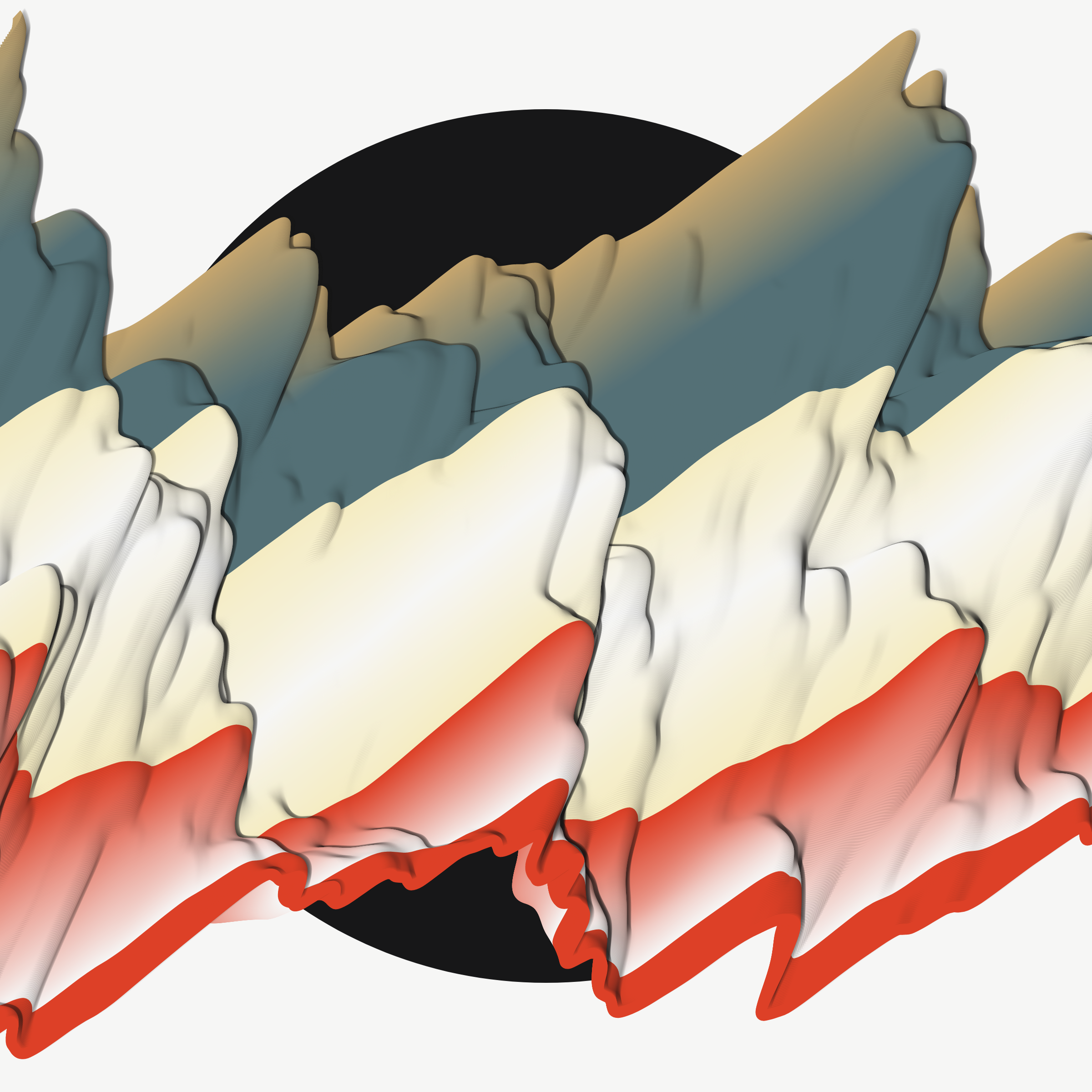 Art Blocks - Art Blocks v2 - Apparitions #1311 - NFT # 28001311