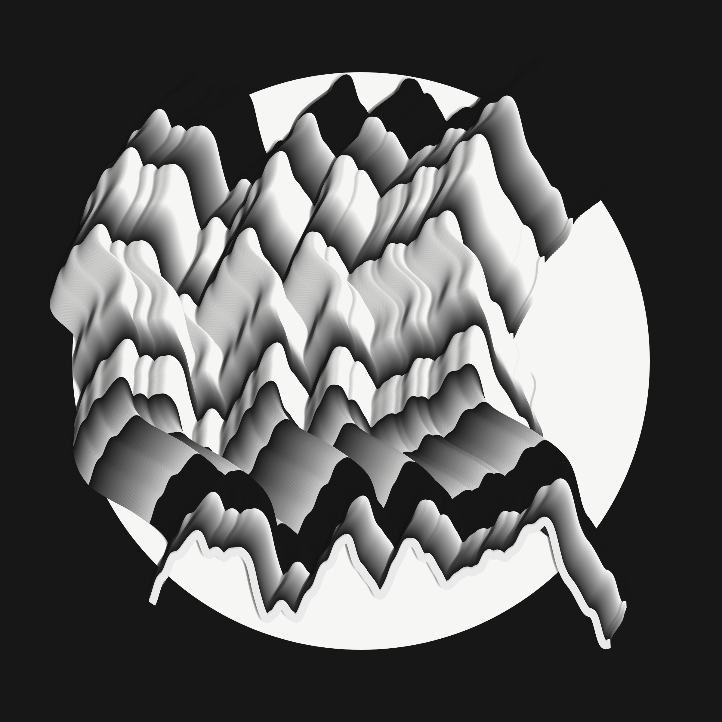 Art Blocks - Art Blocks v2 - Apparitions #1316 - NFT # 28001316